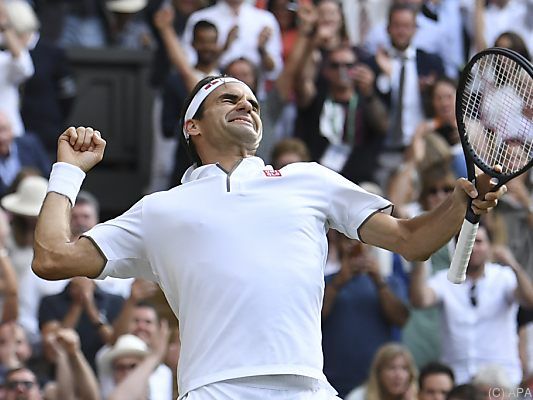 Im Finale trifft Roger Federer auf Novak Djokovic