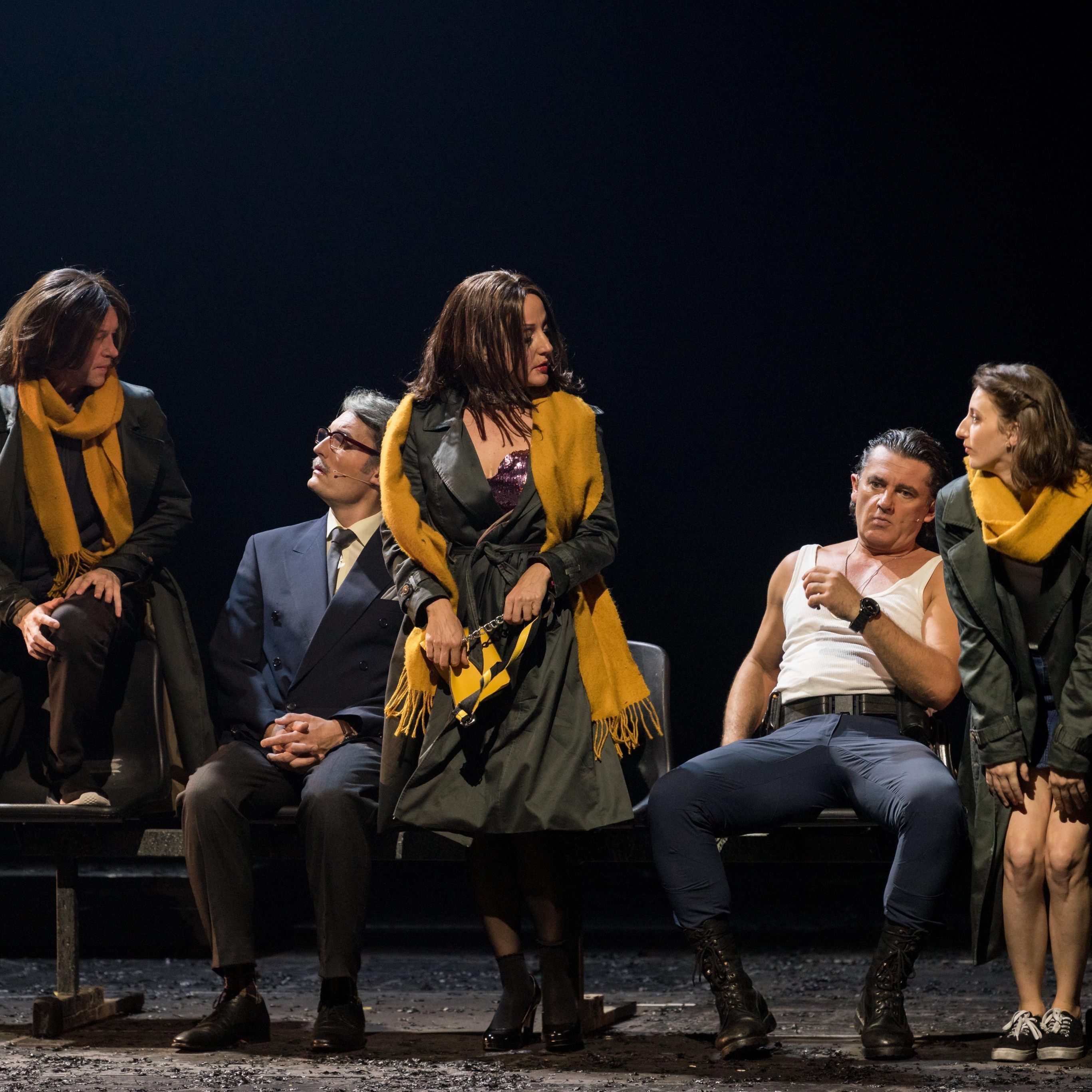 Am Dienstag wurde "Der Reigen" in der "Werkstattbühne" aufgeführt.