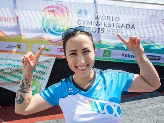 Susanna Pröll ist für die Gymnaestrada gerüstet. Für sie war und ist das Turnen ein Teil ihres Lebens.