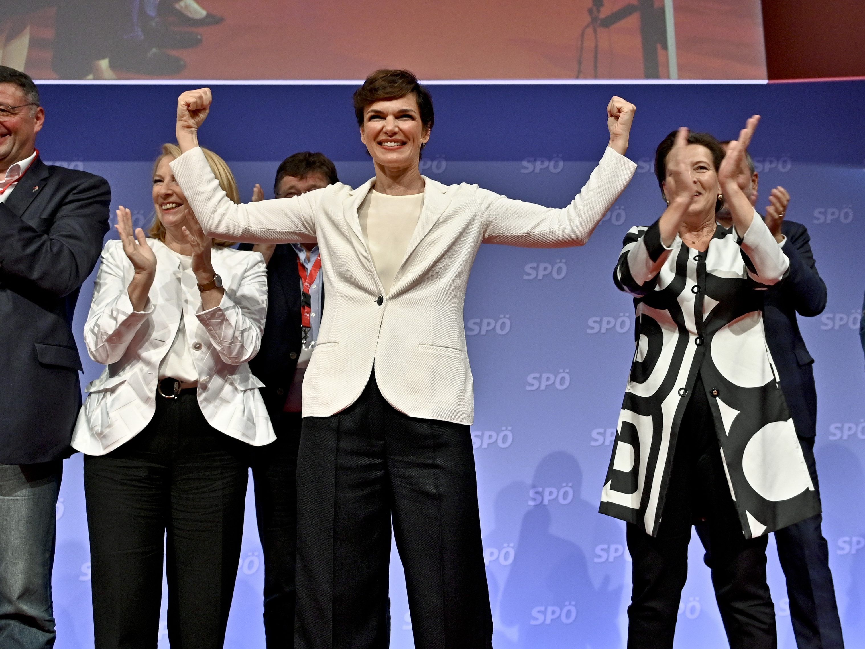 Rendi-Wagner wurde mit 95,6 Prozent zur Spitzenkandidatin gewählt.