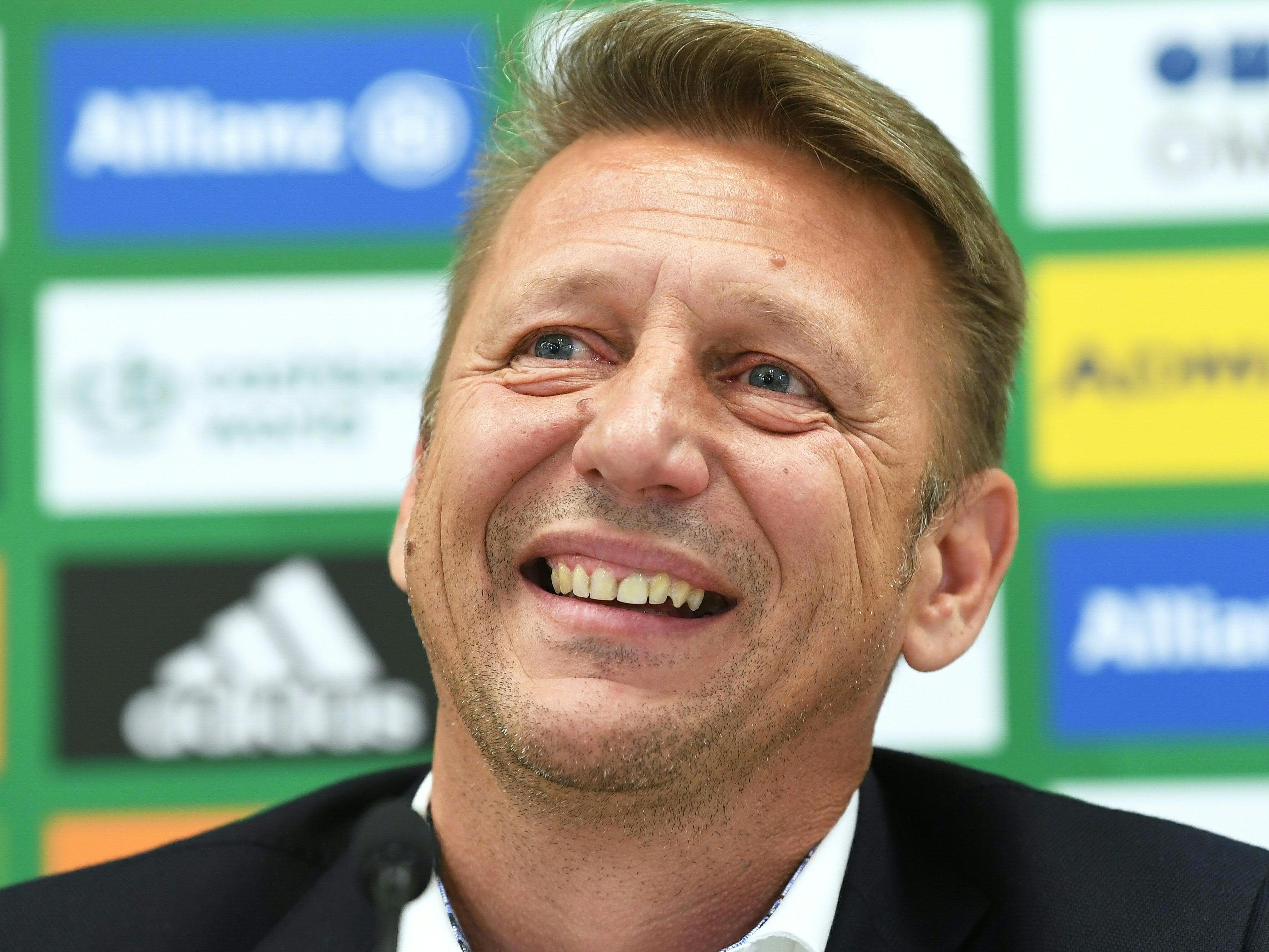 Zoran Barisic mit einer "riesengroßen Herausforderung" bei Rapid Wien.