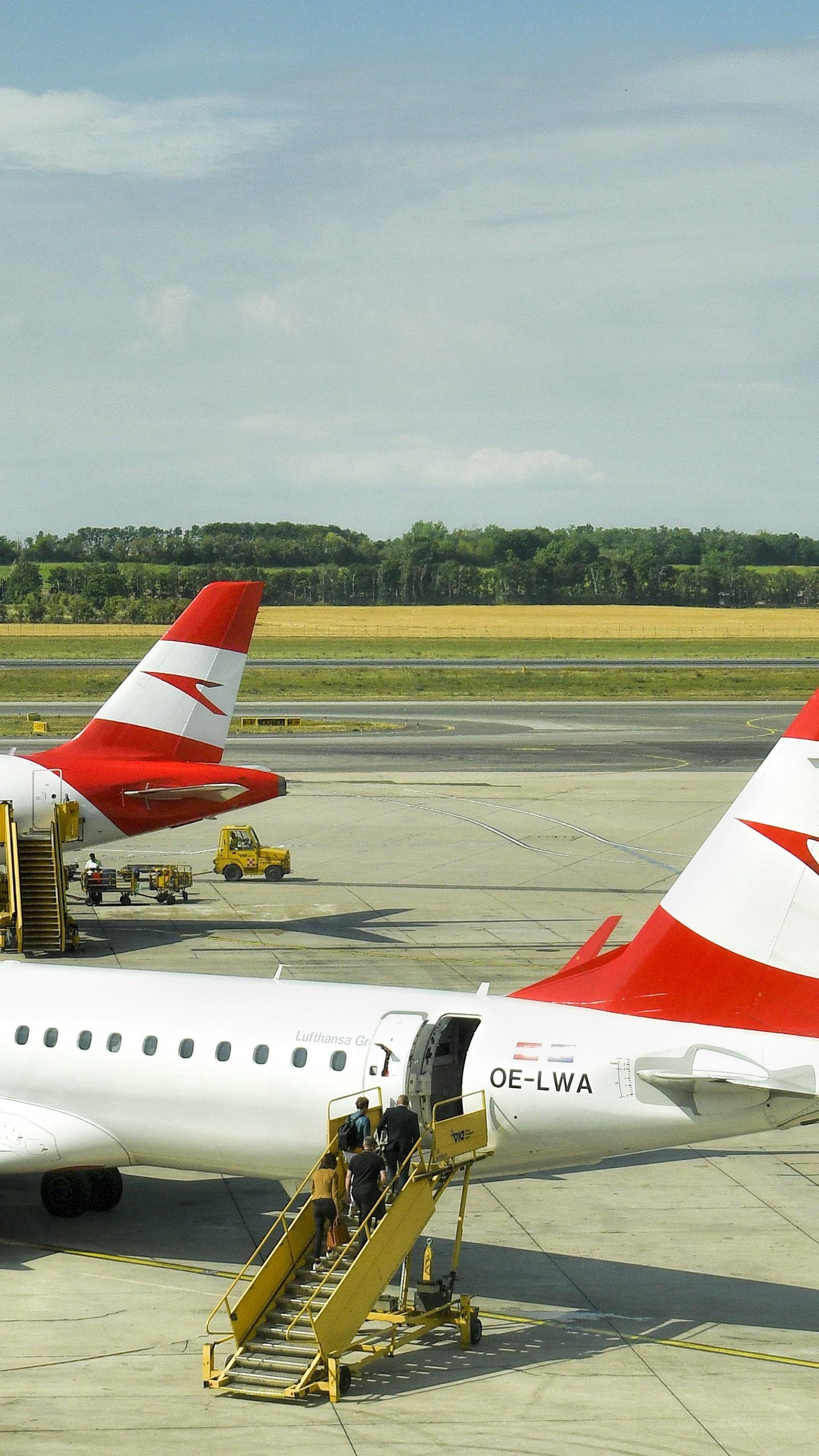 Die AUA freut sich über einen starken Zuwachs im ersten Halbjahr.