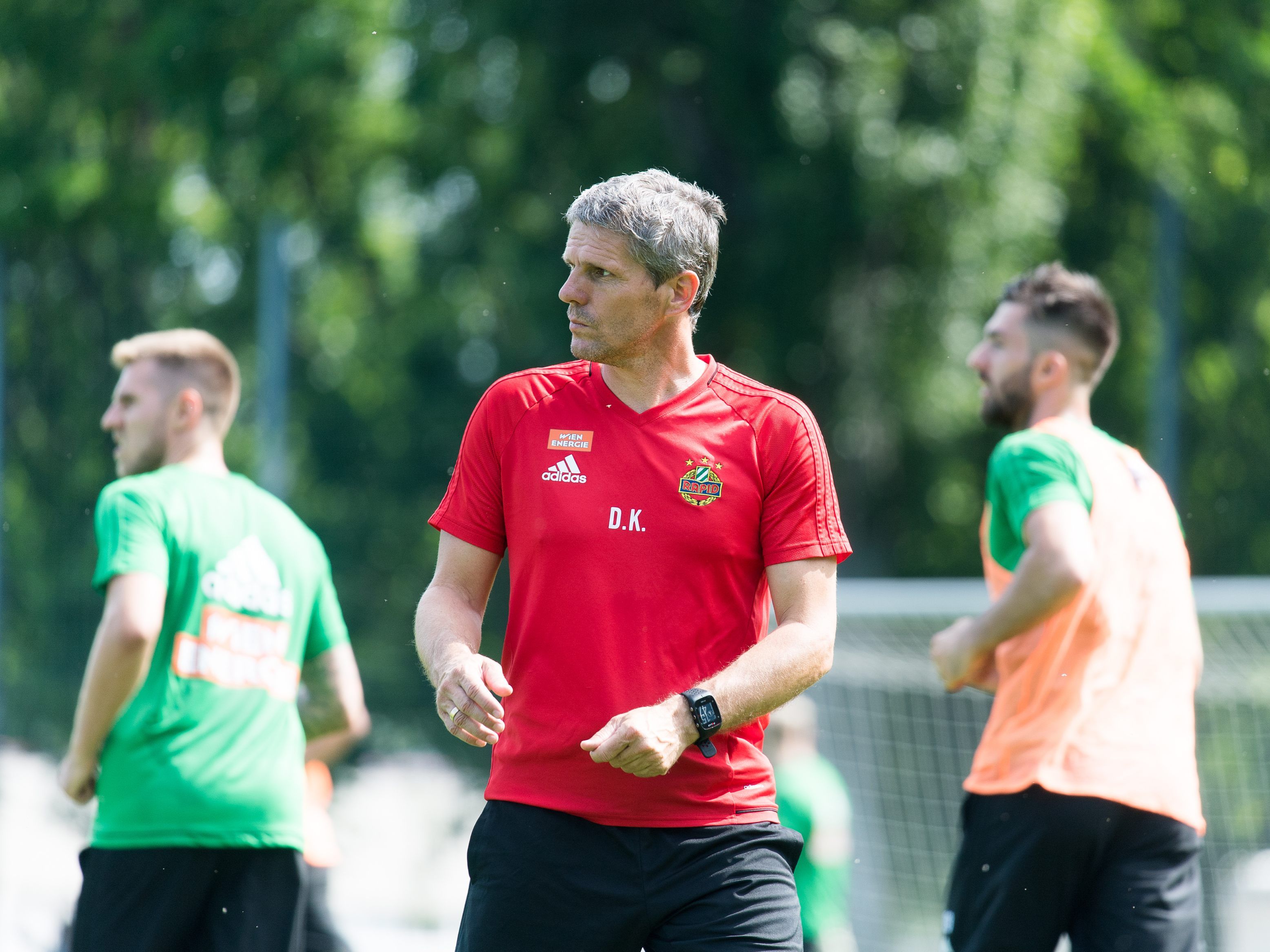 Rapid Wien startet mit voller Zuversicht in die neue Bundesliga-Saison.