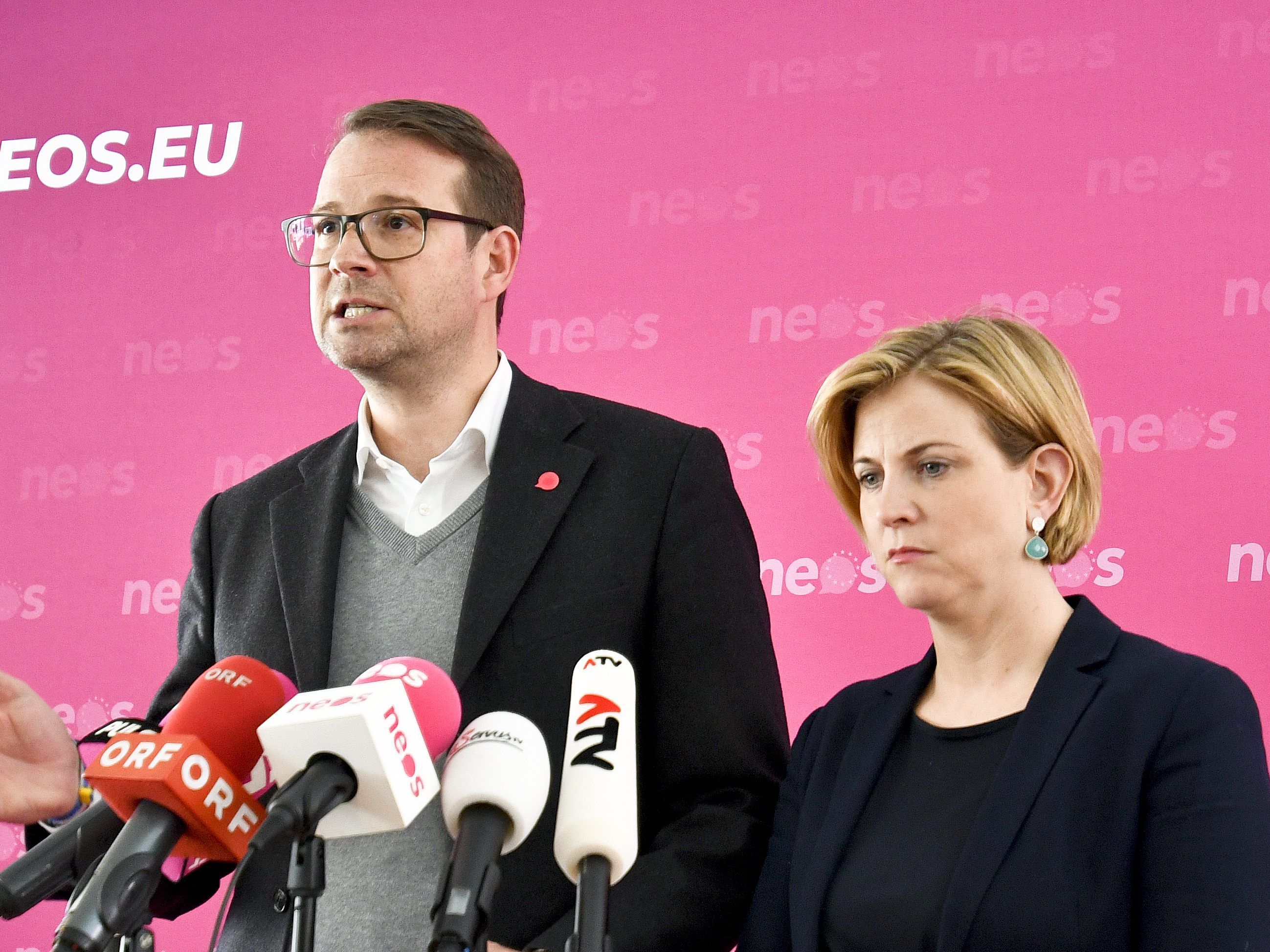 Die NEOS erhielten 300.000 Unterstützung von Haselsteiner.