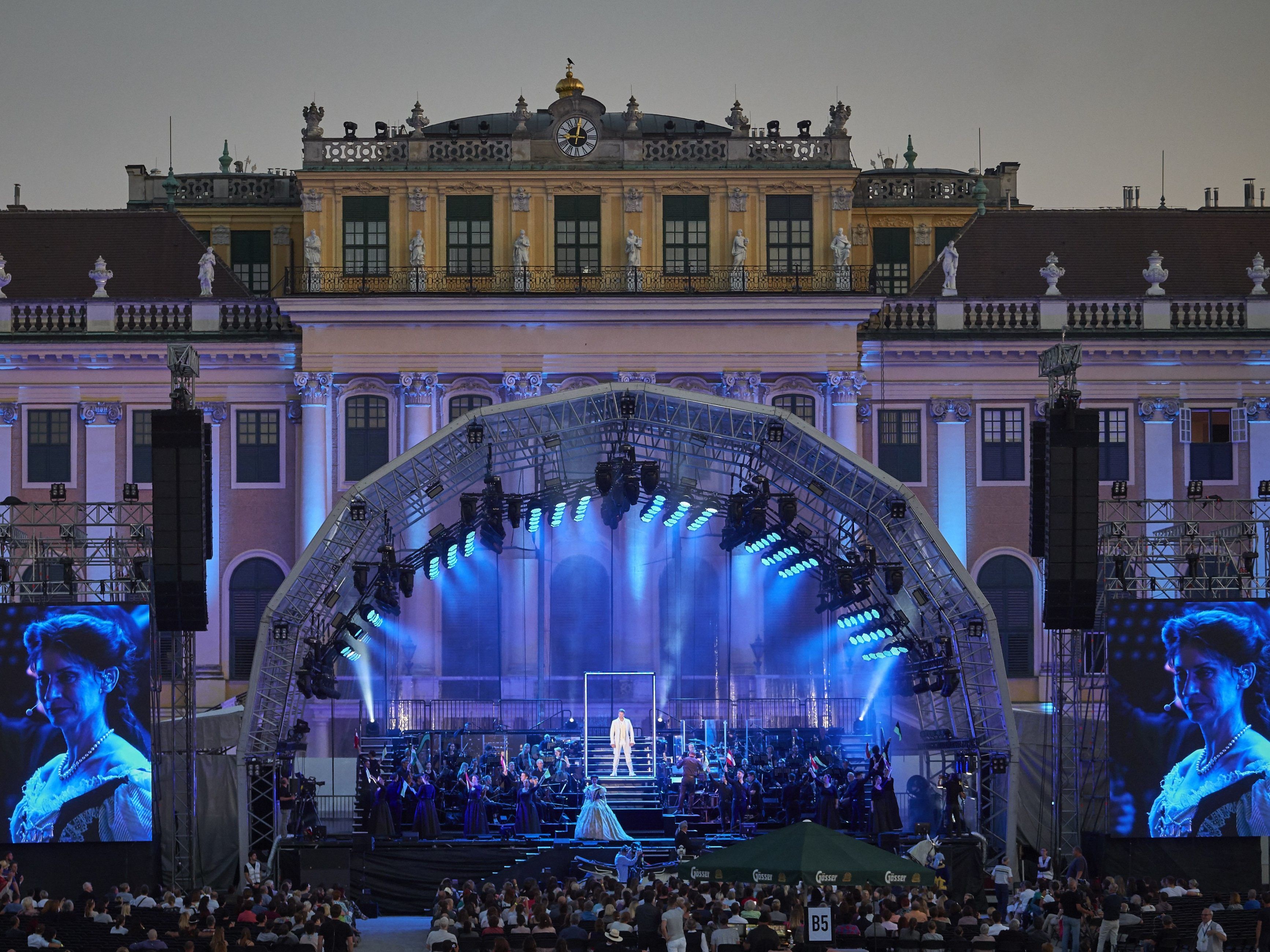 Der Musical-Welthit präsentiert sich auch 2020 vor dem Schloss Schönbrunn.