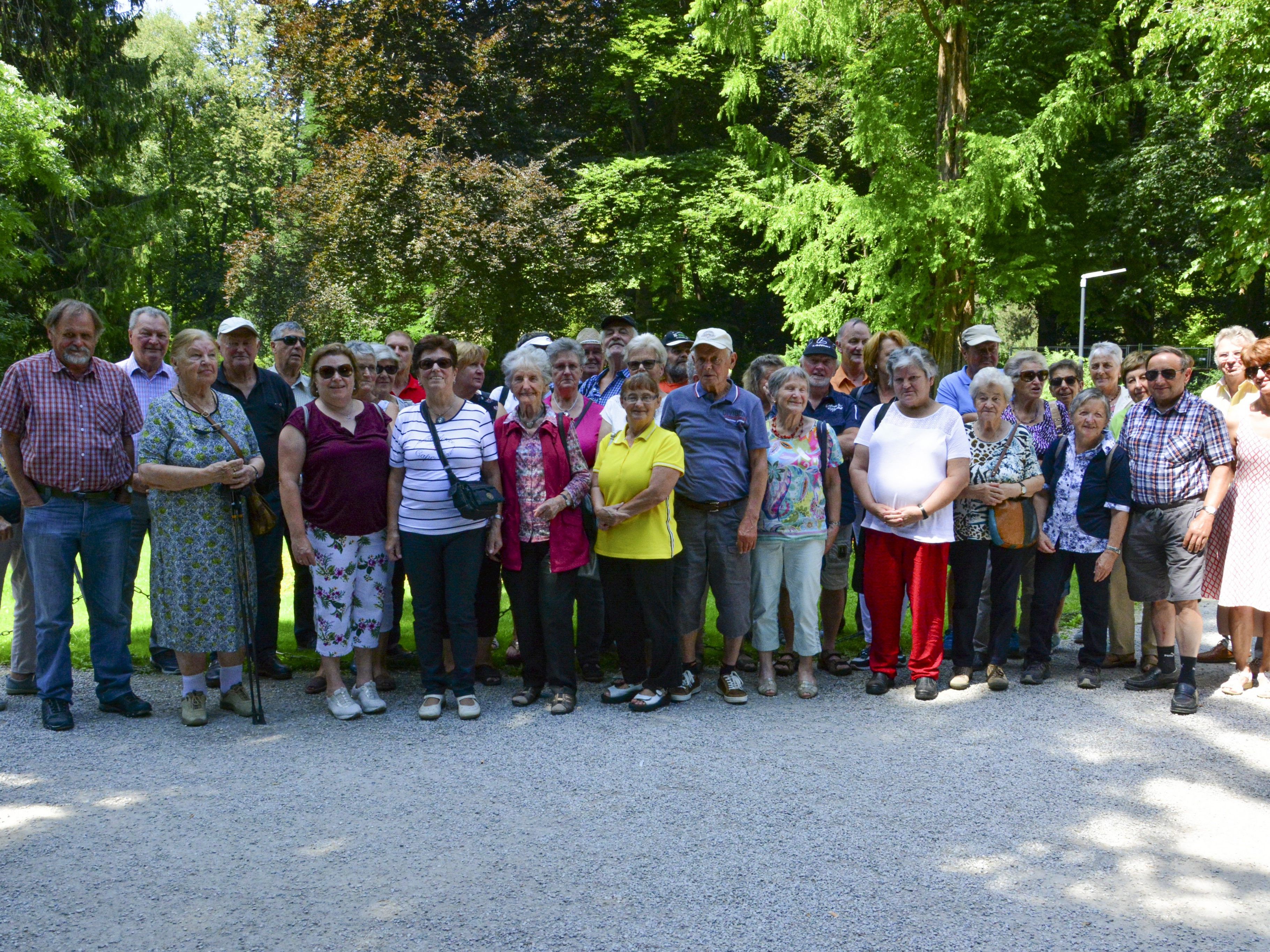 Die Senioren im Hofgarten