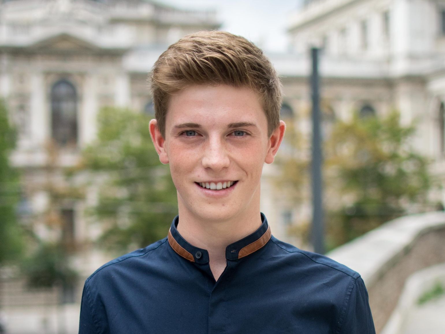 Schülerunionsobmann Daniel Bayer