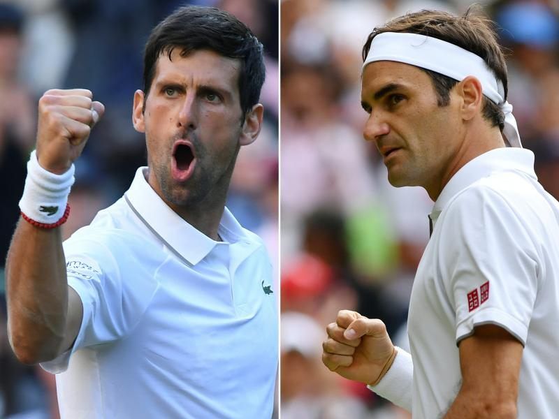 Zwei der allergrößten Tennisspieler auf Rasen wollen ein weiteres Mal Wimbledon gewinnen Zwei der allergrößten Tennisspieler auf Rasen wollen ein weiteres Mal Wimbledon gewinnen