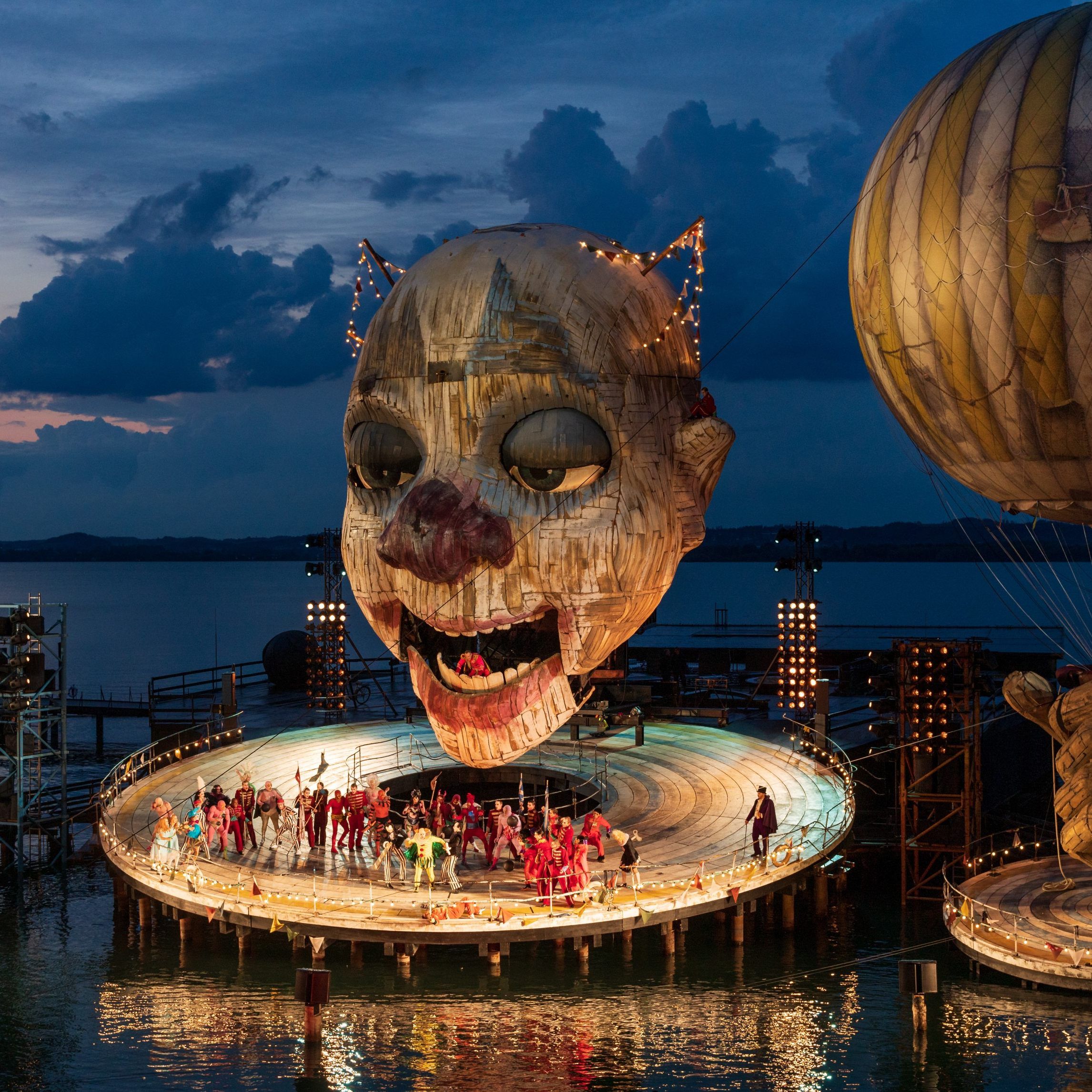 Am Sonntag werden "Rigoletto" und Festspielbesucher auf der Seebühne von oben nass werden.