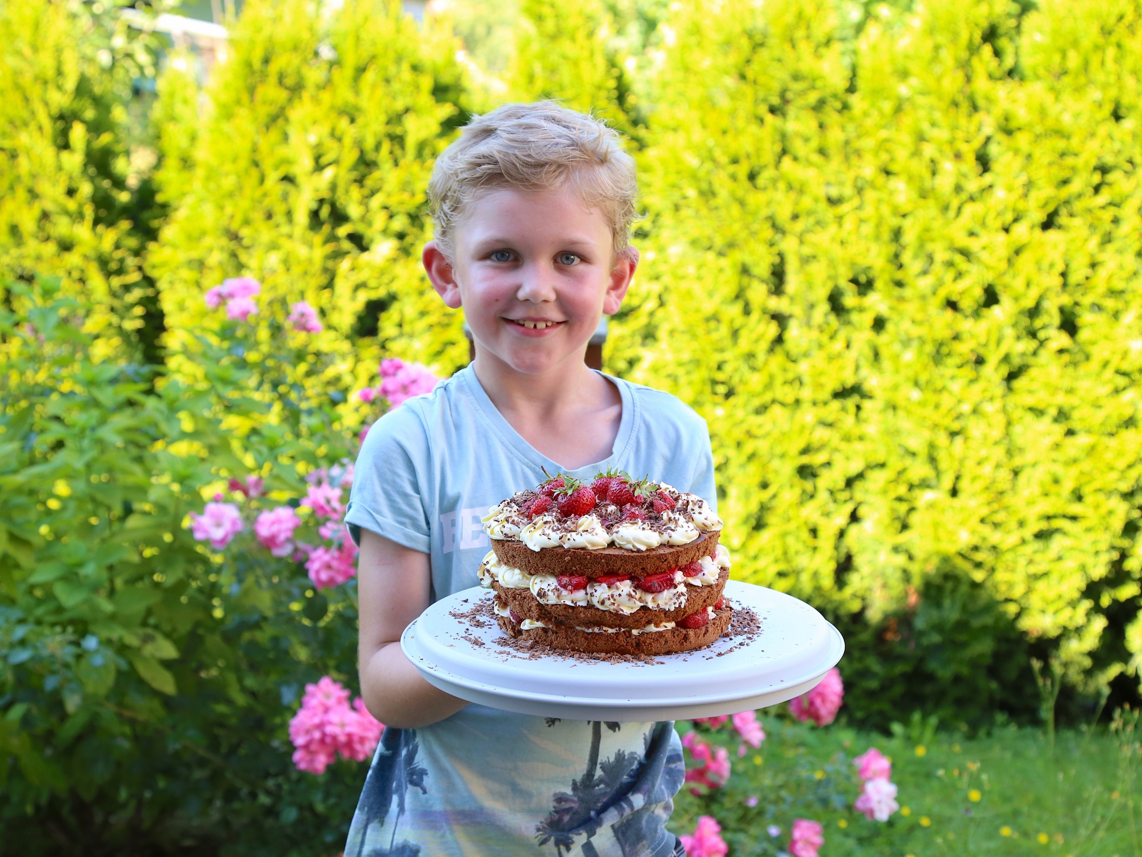 Diese leichte Torte ist perfekt für den Sommer.