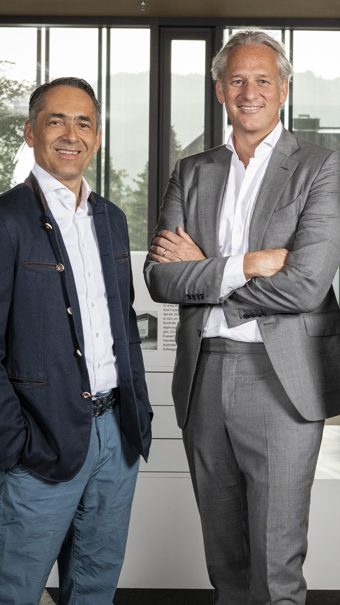 Präsidium der IV-Vorarlberg (vlnr.) Vizepräs. Hubert Rhomberg, Präs. Martin Ohneberg, Vizepräs. Christine Schwarz-Fuchs, Vizepräsident Heinz Senger-Weiss