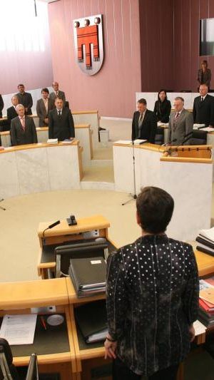 Ein Bild aus dem Jahr 2007, als Frauen schon mehrfach im Landtag vertreten waren