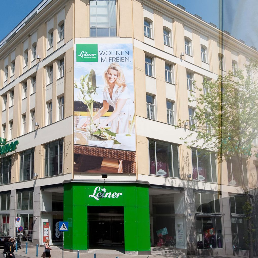 Rene Benko hat große Pläne für das Grundstück auf dem noch das Möbelahsu Leiner in der Wiener Mariahilferstraße steht.