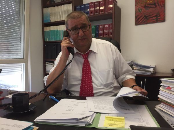 Rechtsanwalt German Bertsch schließt Tötungsabsicht seines Mandanten aus.