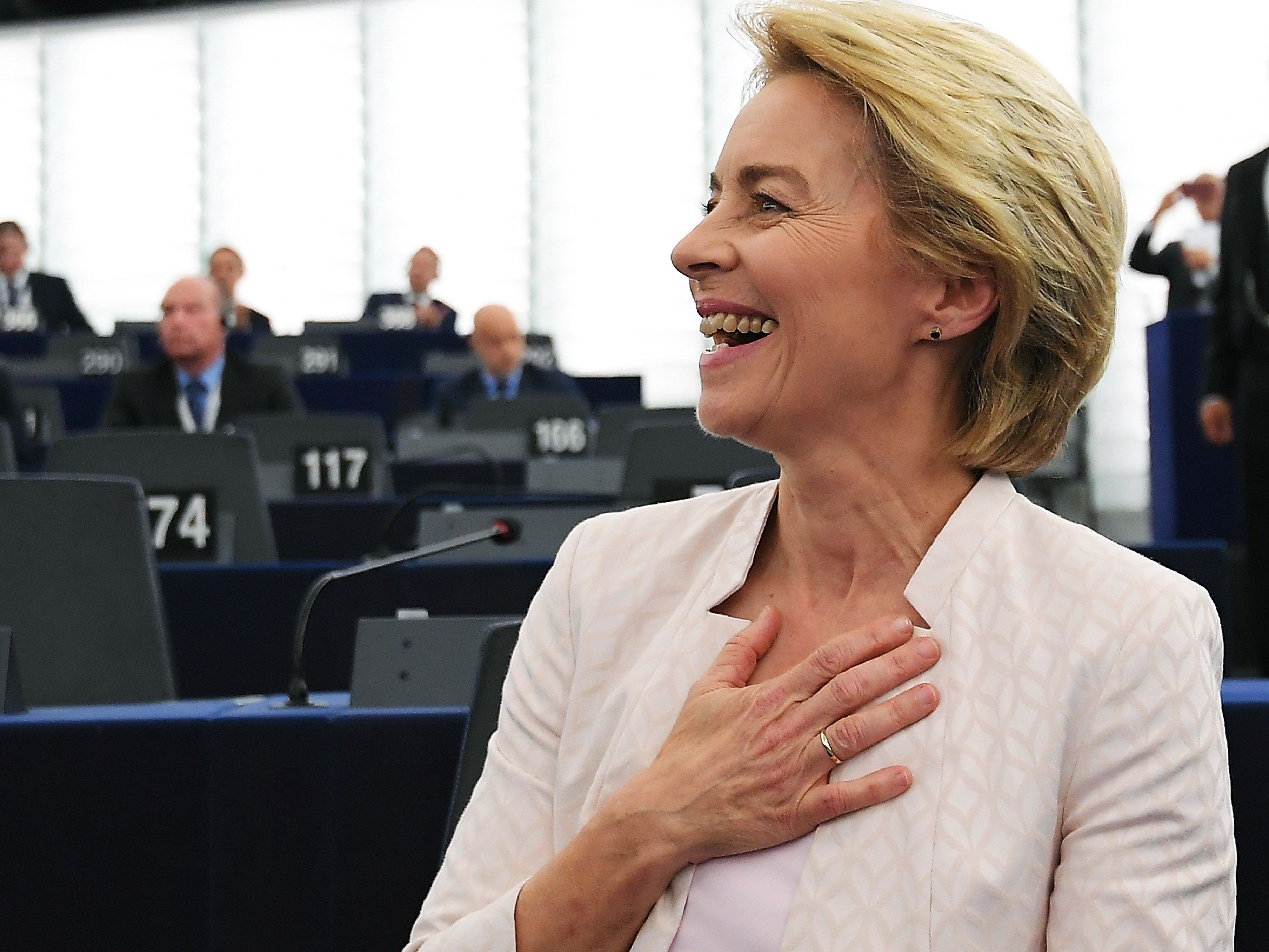Die frisch gewählte EU-Kommissionspräsidentin Ursula von der Leyen.