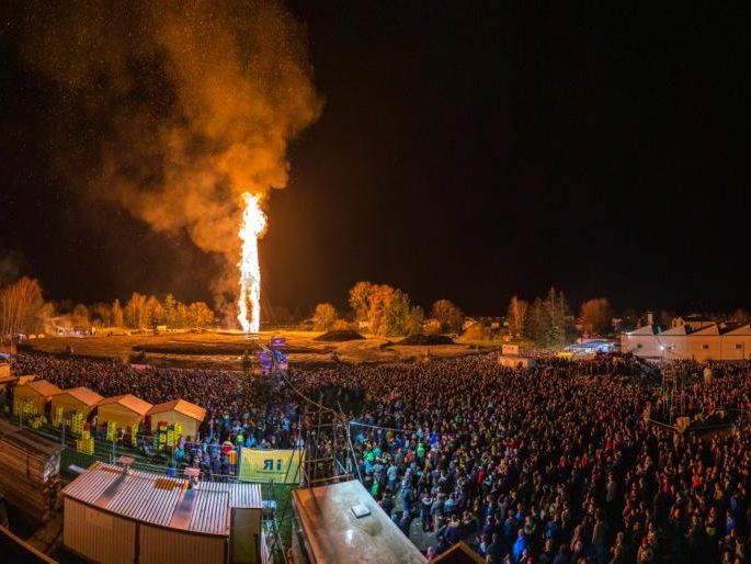 Rekordfunken in Lustenau