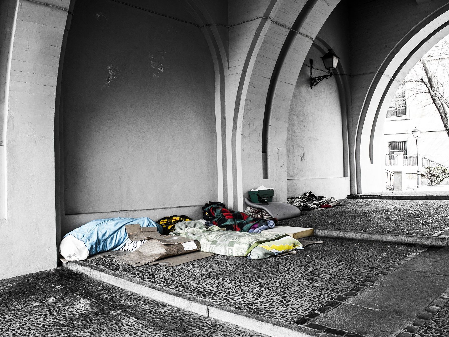 Derzeit halten sich mehr Obdachlose auf der MaHü auf als sonst.