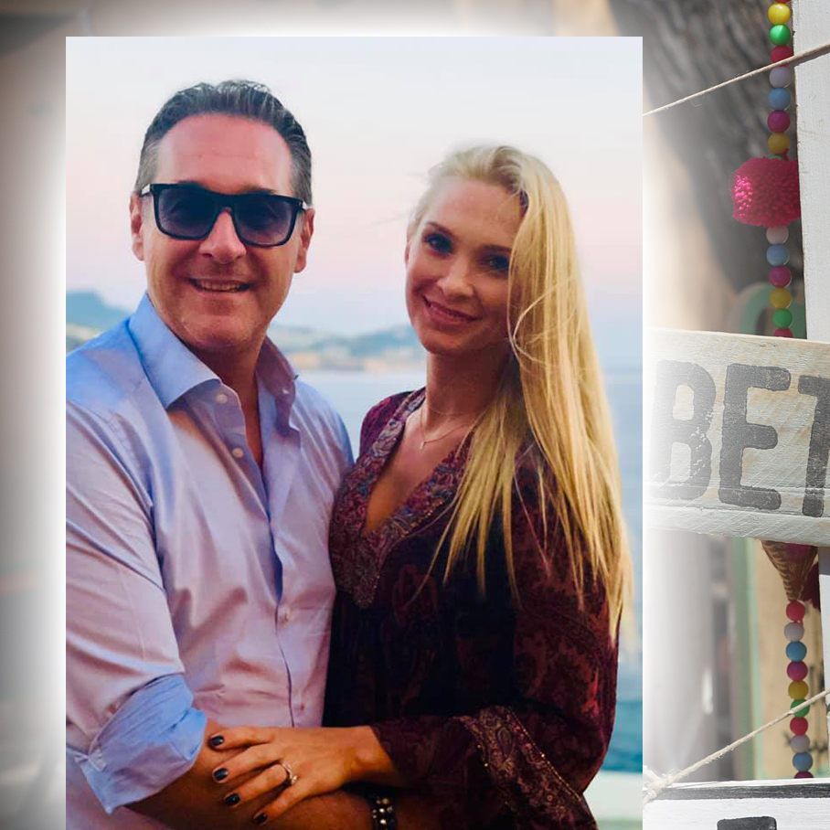 HC Strache urlaubt wieder auf Ibiza.