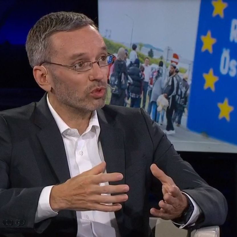 Kickl war bei Talk im Hangar 7 zu Gast.