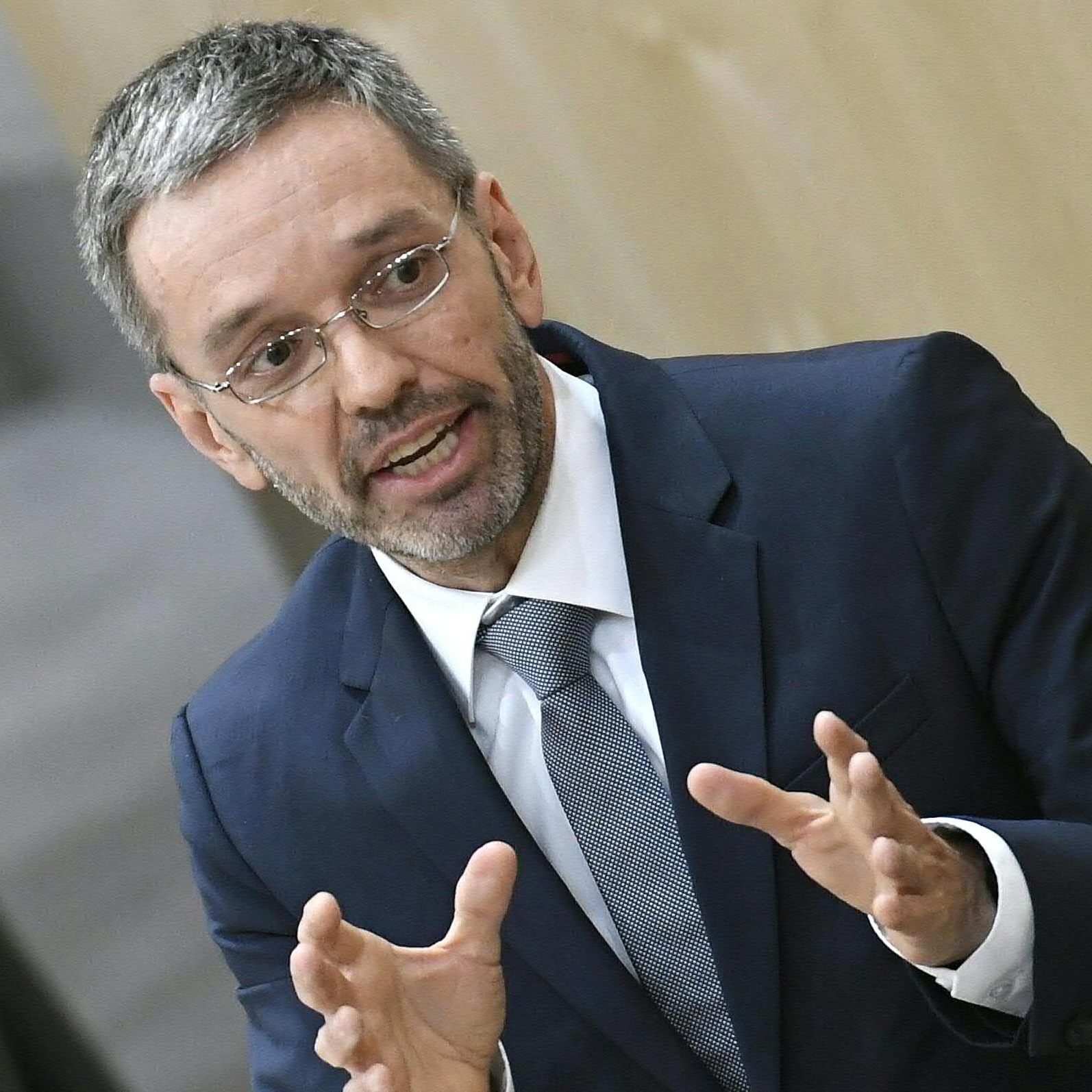 Kurz mit Kickl auf Kriegsfuß