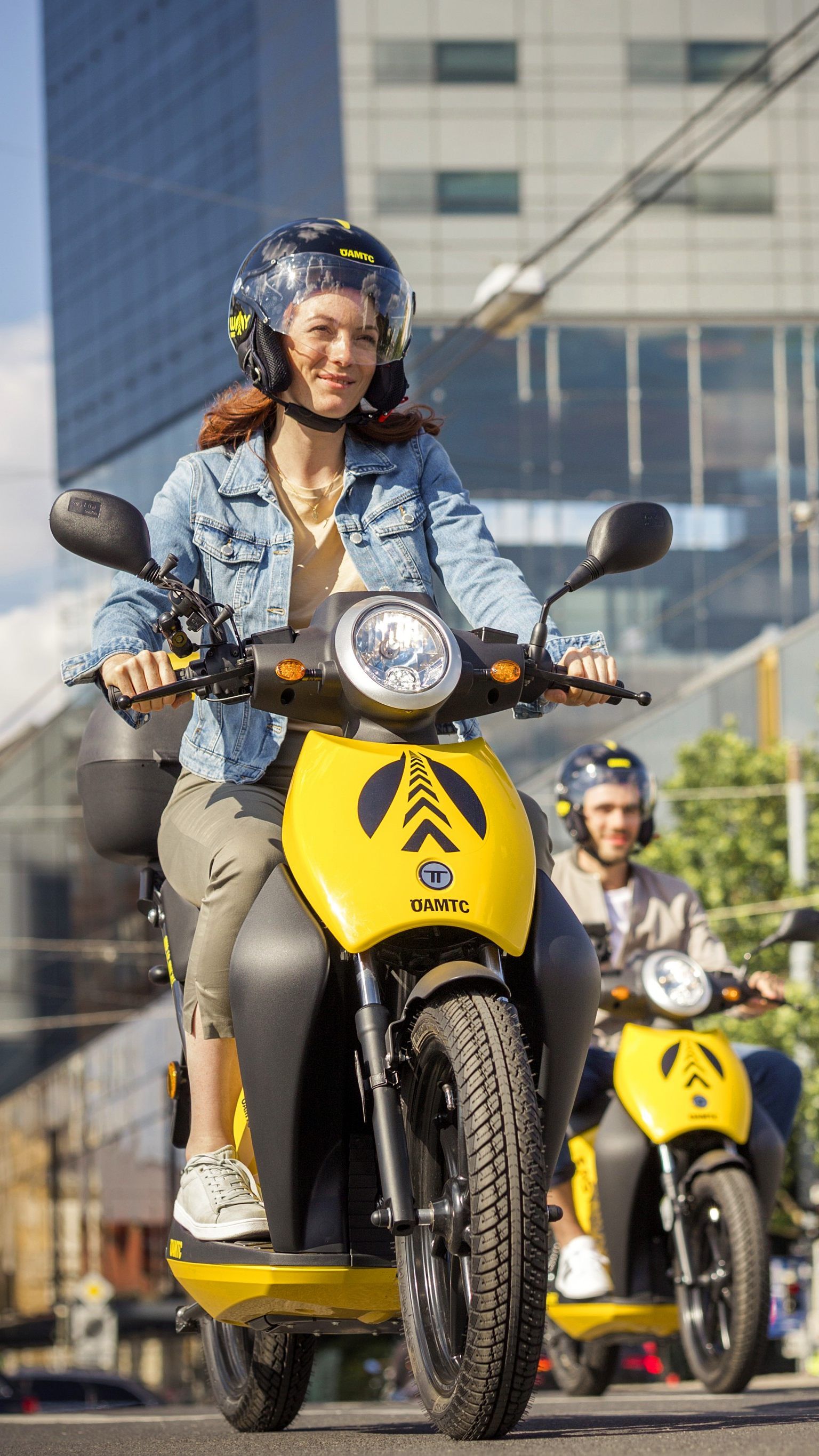 300 E-Scooter von ÖAMTC können in Wien gemietet werden.