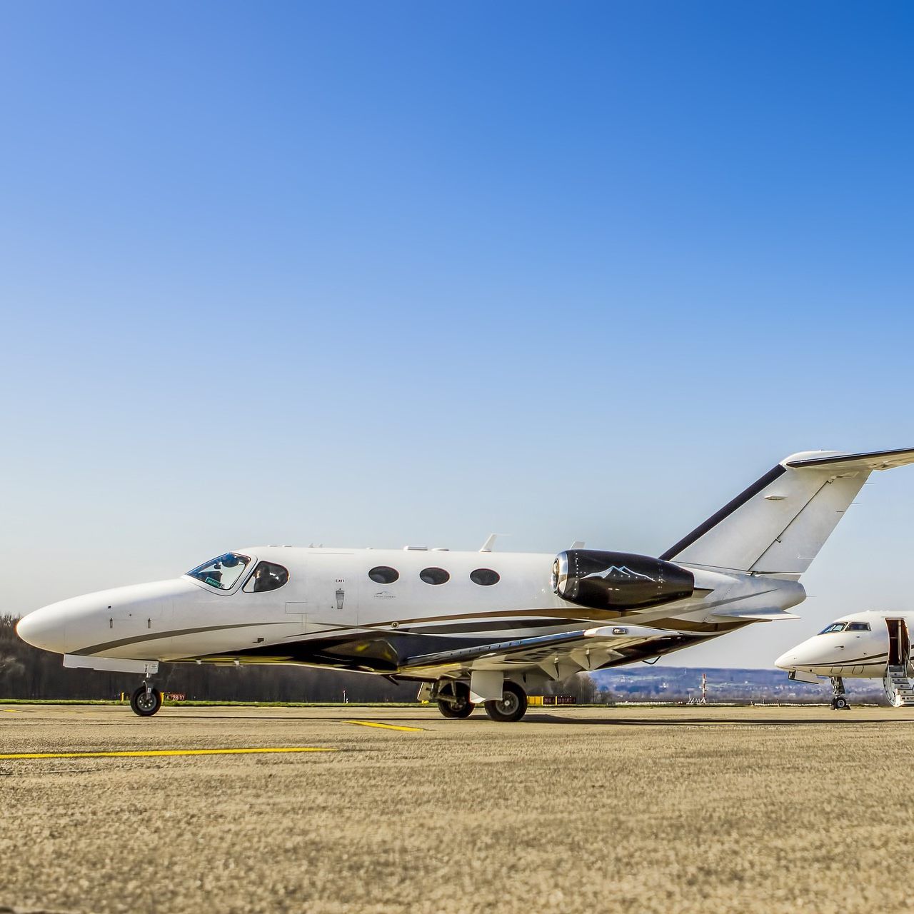 Die Firma vermittelte Privatjets an betuchtere Kundschaft.