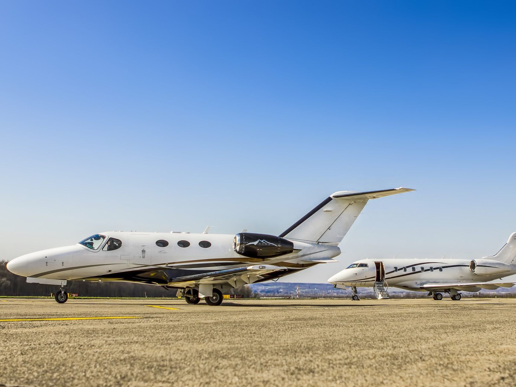 Die Firma vermittelte Privatjets an betuchtere Kundschaft.