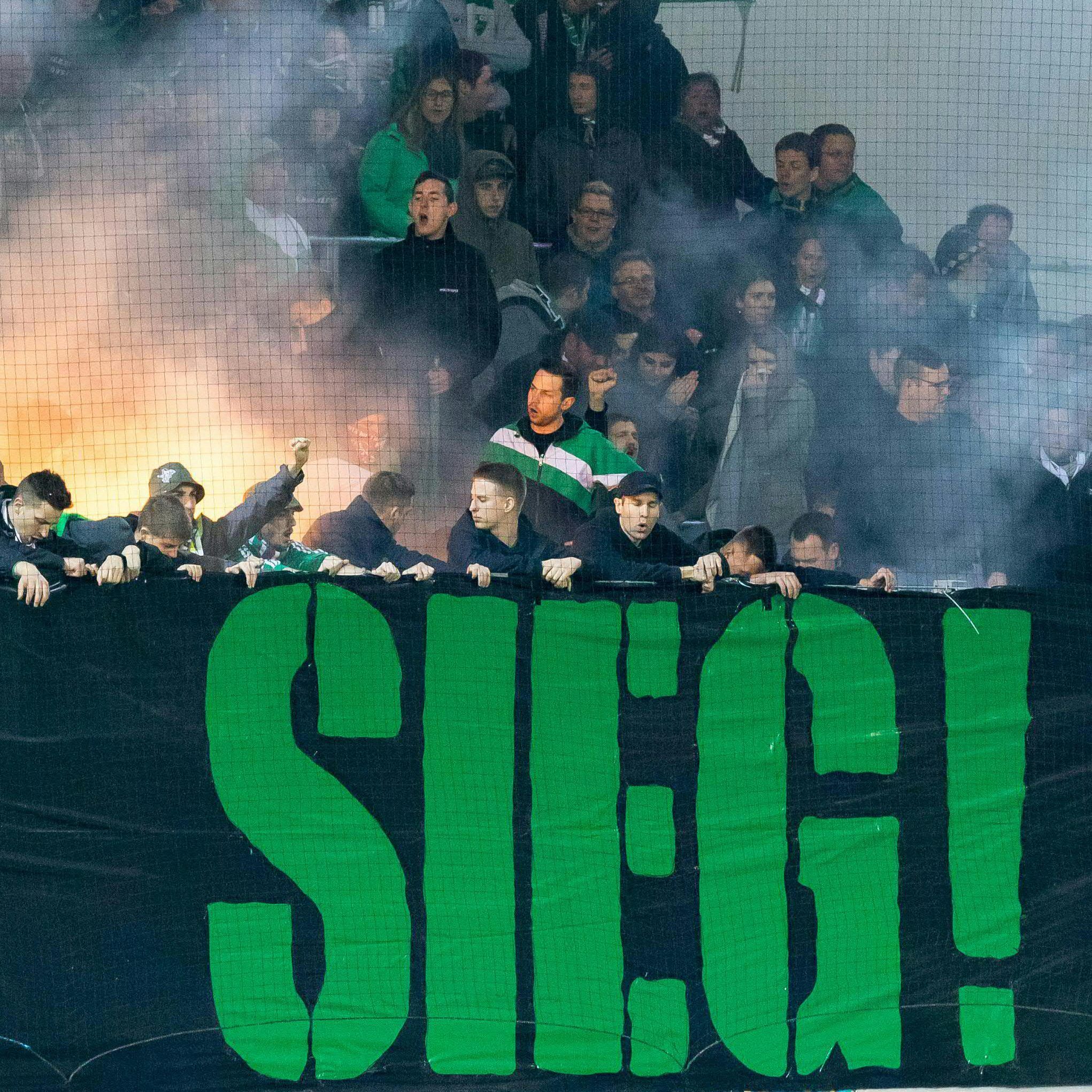 Die Rapid-Ultras dürften sich über diesen Gerichtsspruch freuen.