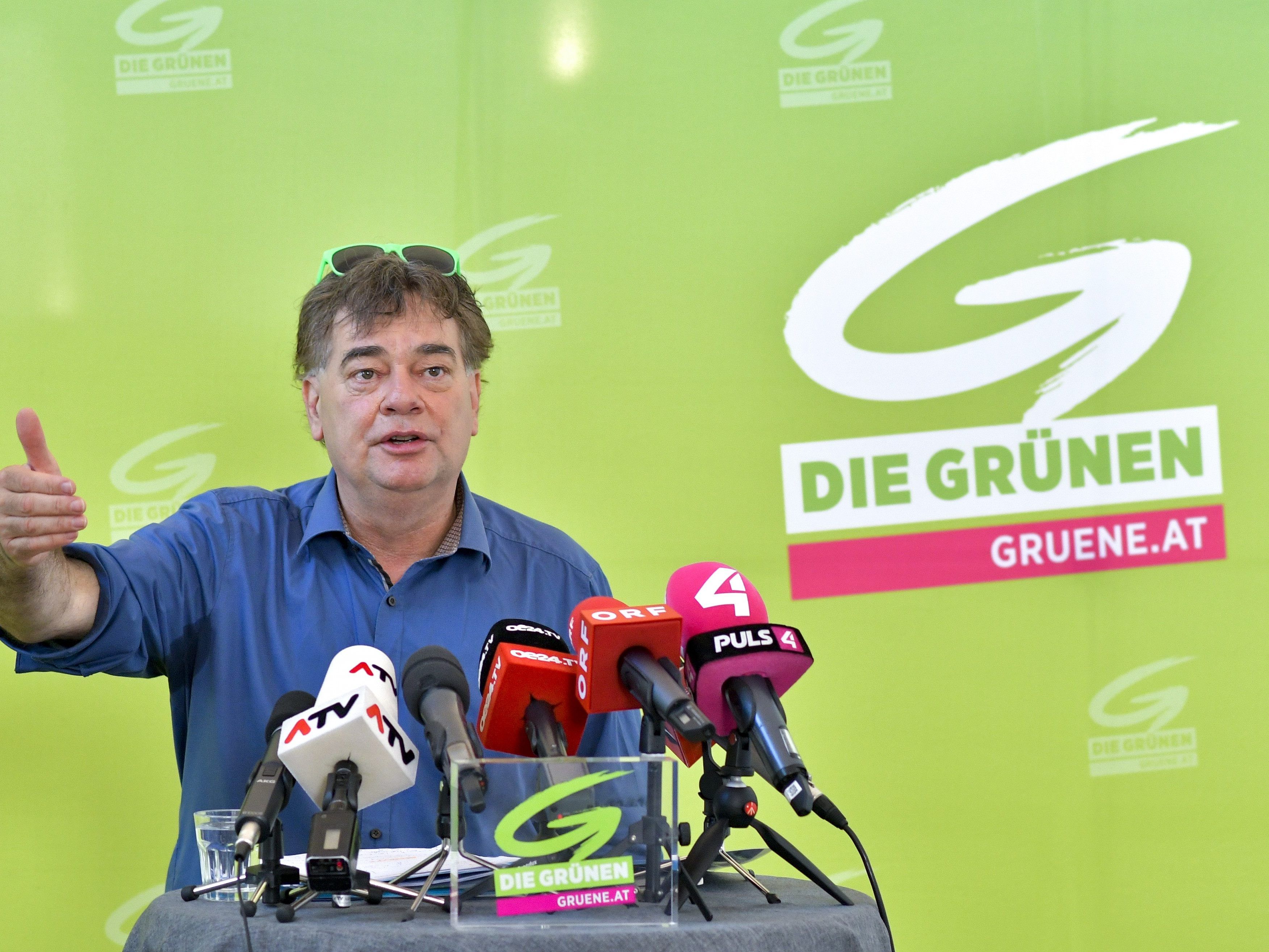Werner Kogler ruft zur Klimaoffensive auf.