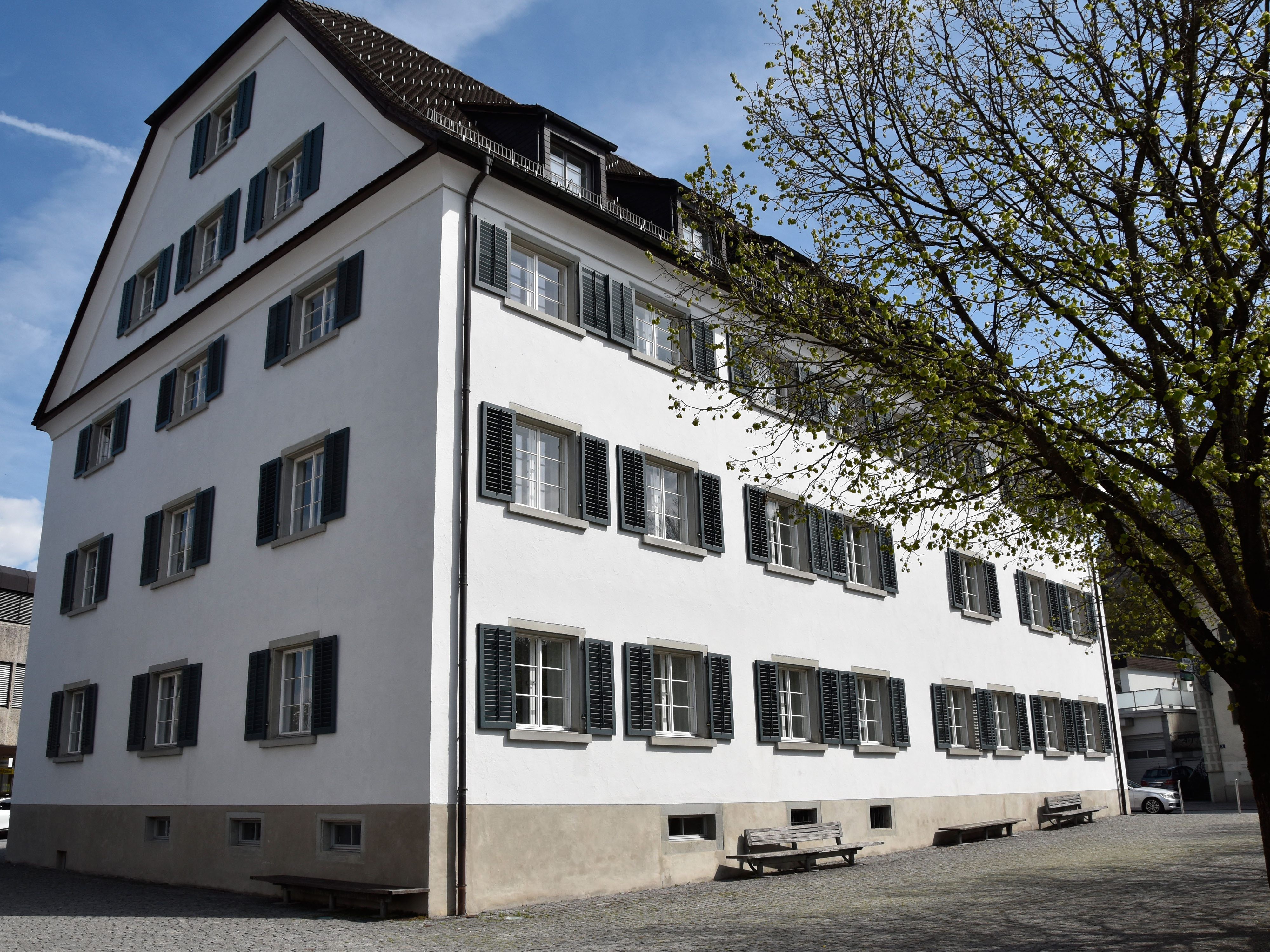 Das Rathaus in Rankweil.