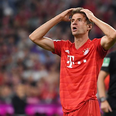 Thomas Müller konnte es nach einer Chance nicht fassen