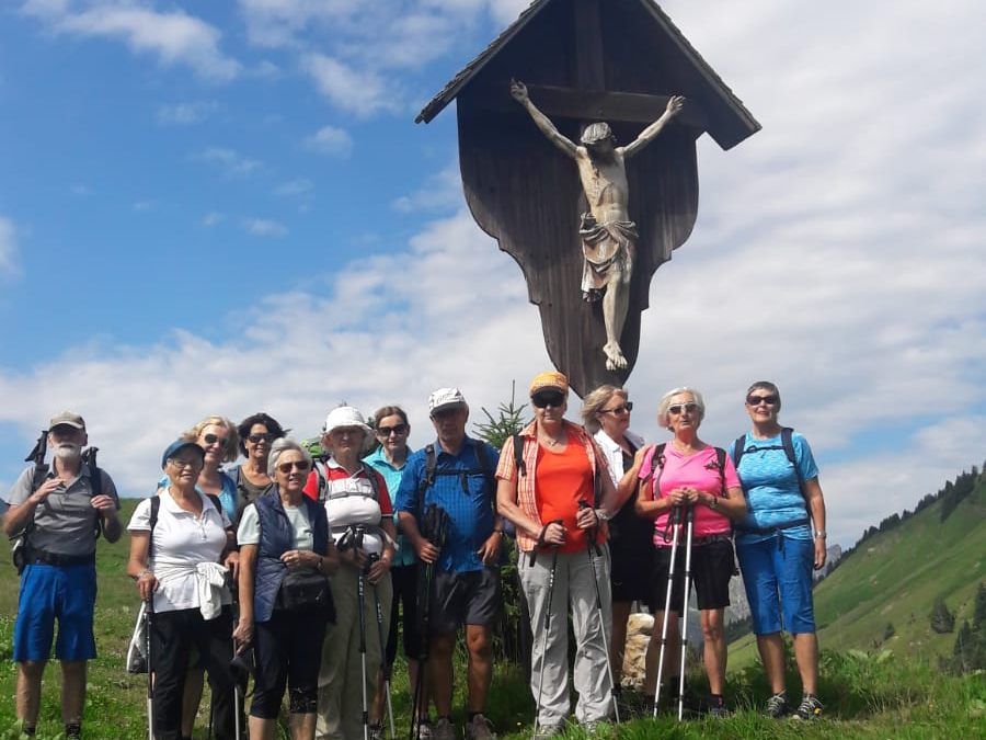 Unsere fleißigen Wanderer