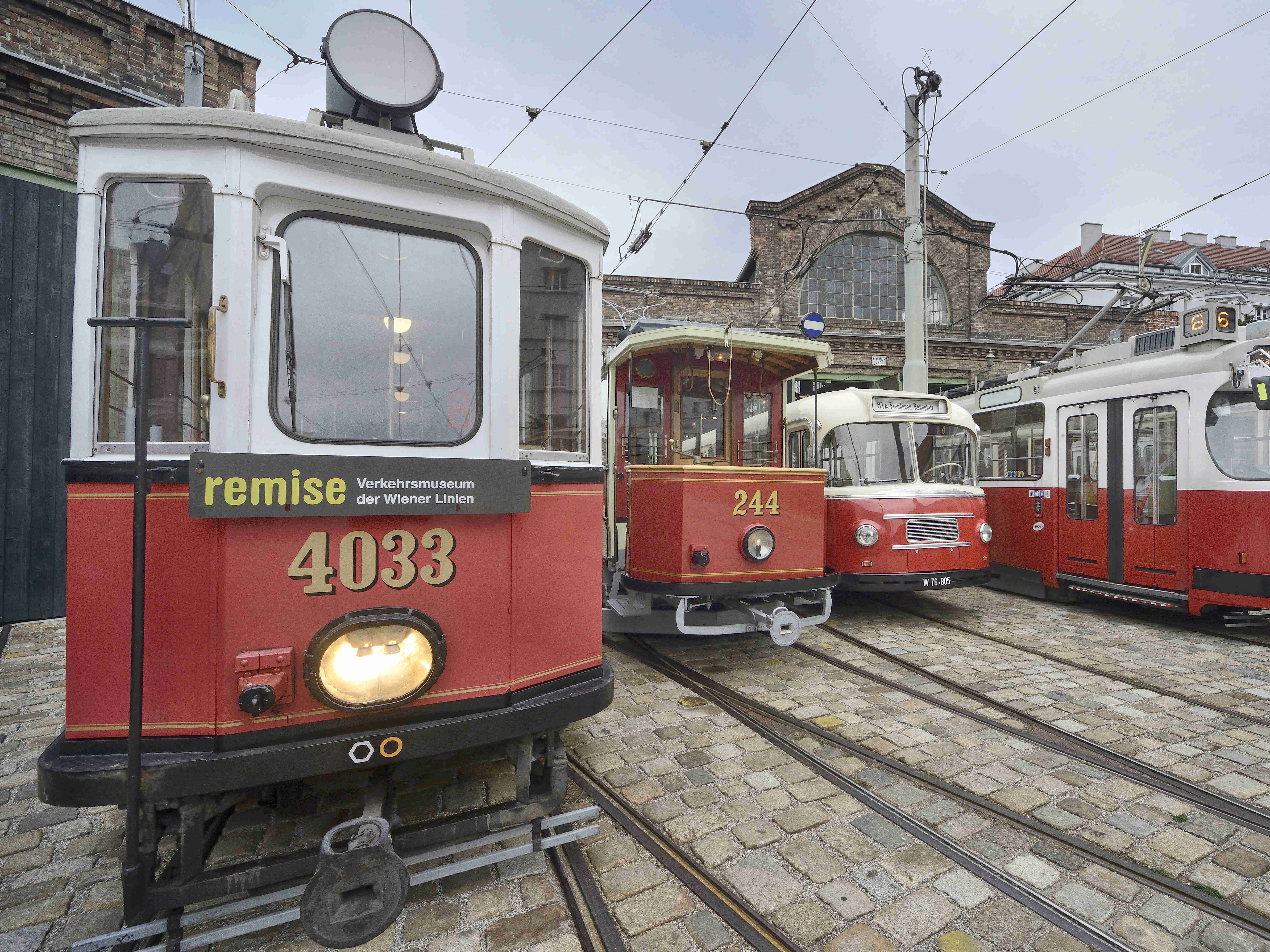 Das Verkehrsmuseum Remise bietet Programm für Groß und Klein.