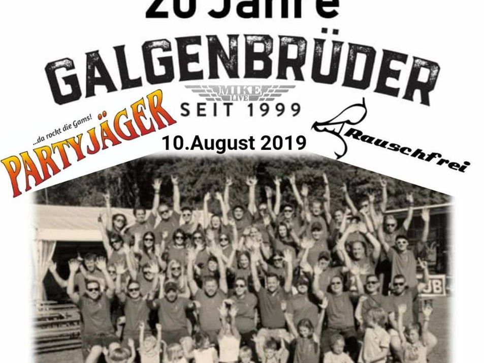 Galgenbrüder laden zum Jubiläum