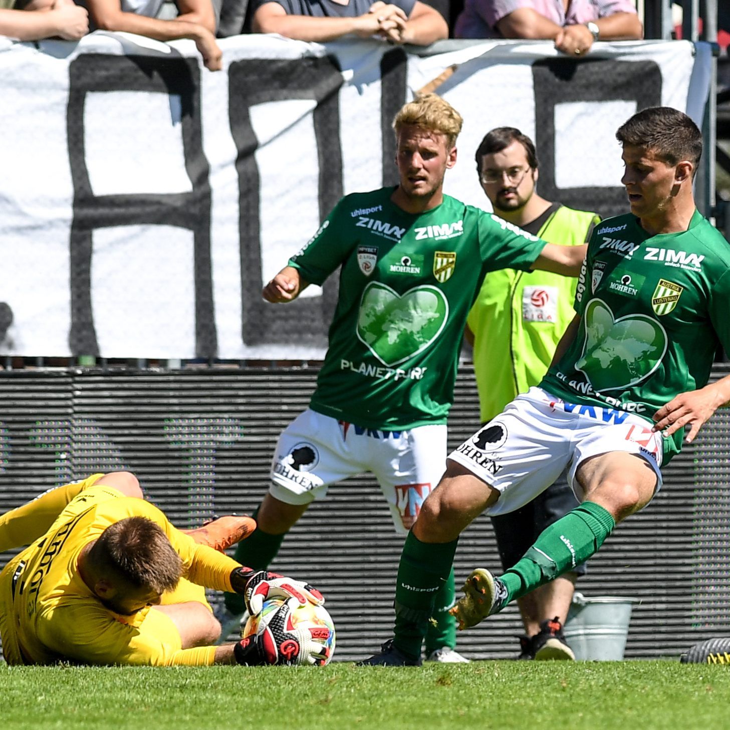 Die Lustenauer mussten in der letzten Runde zuhause eine bittere 0:2-Niederlage gegen den GAK einstecken.