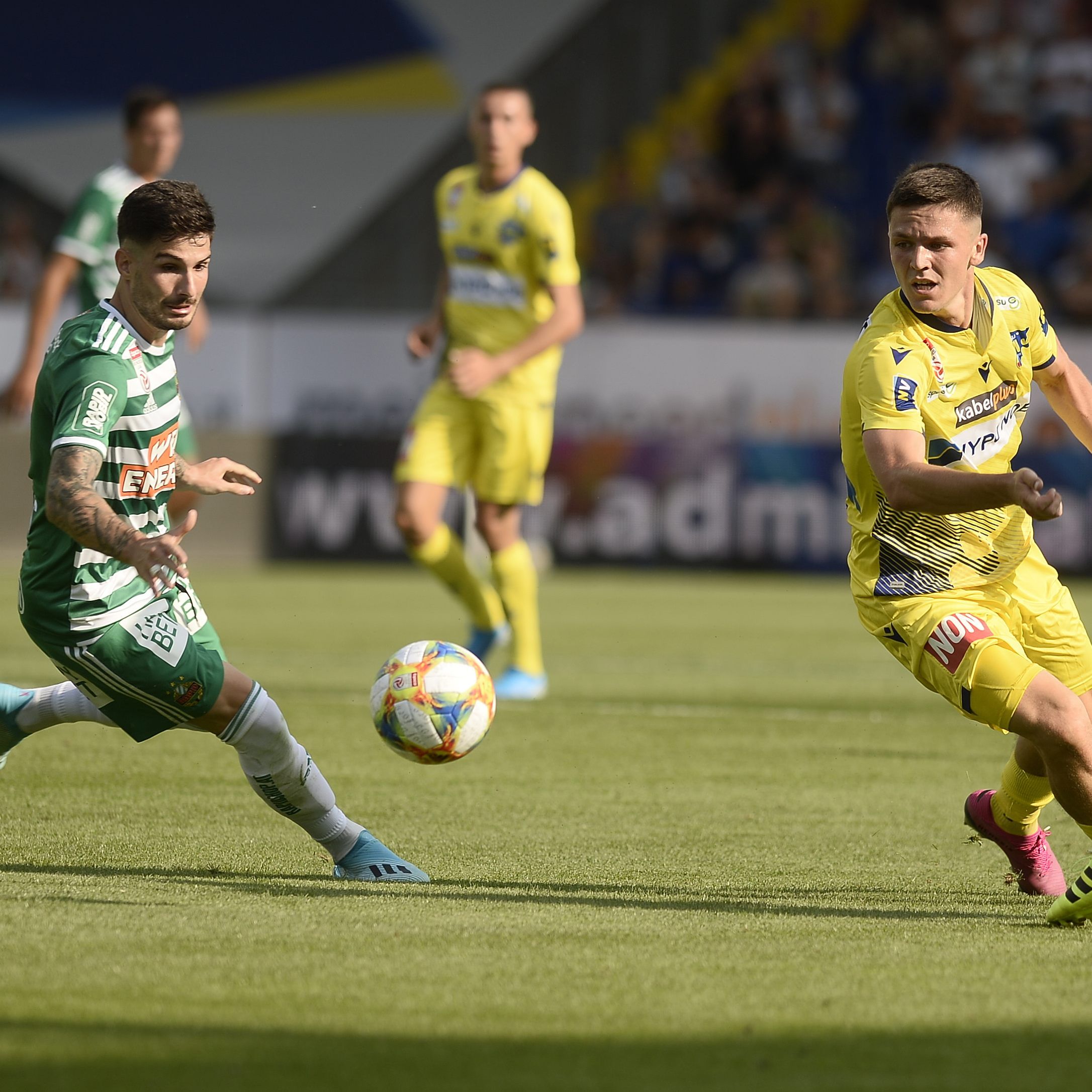 Rapid und SKN gingen mit 2:2 auseinander.