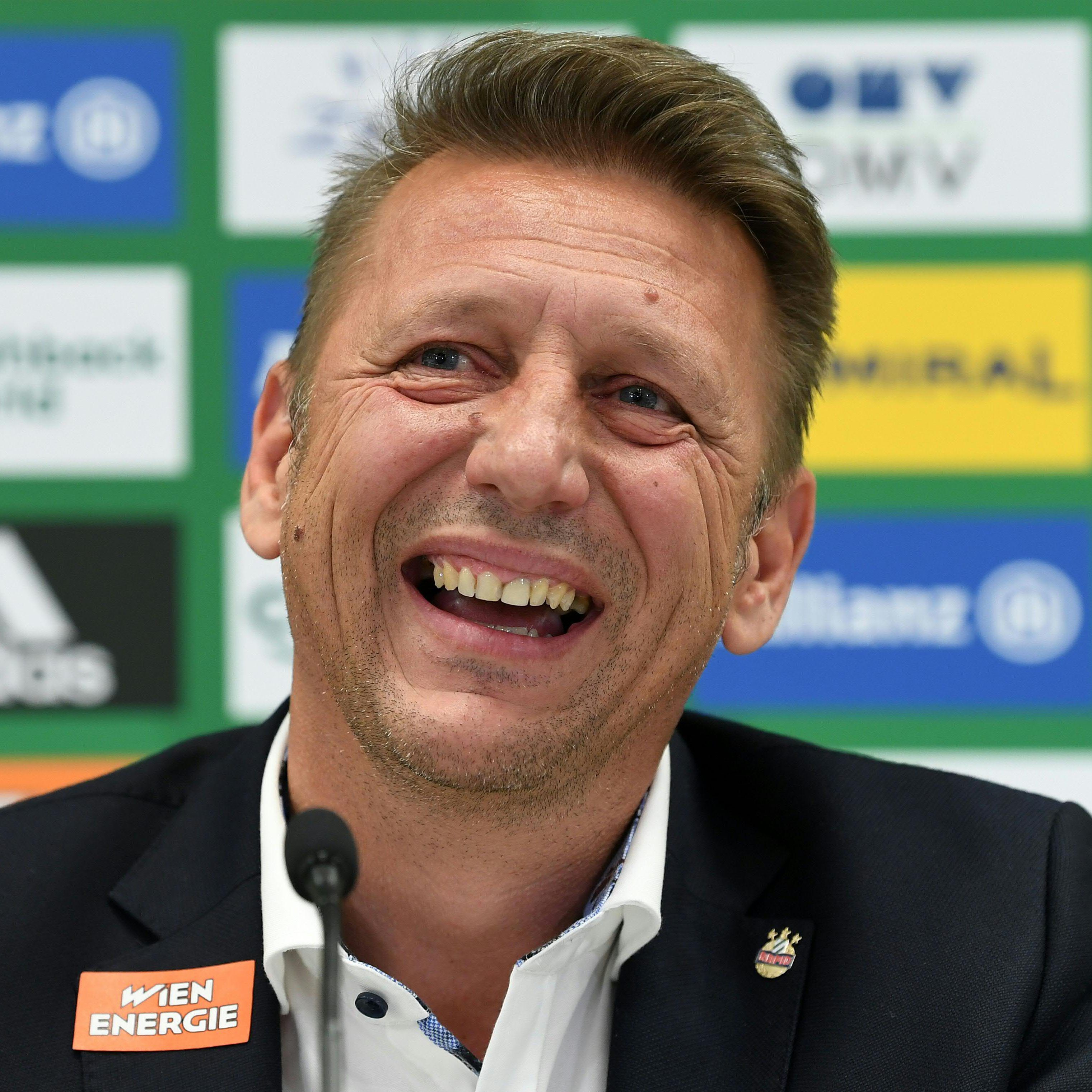 Barisic rechnet mit einem baldigen Aufschwung bei Rapid.