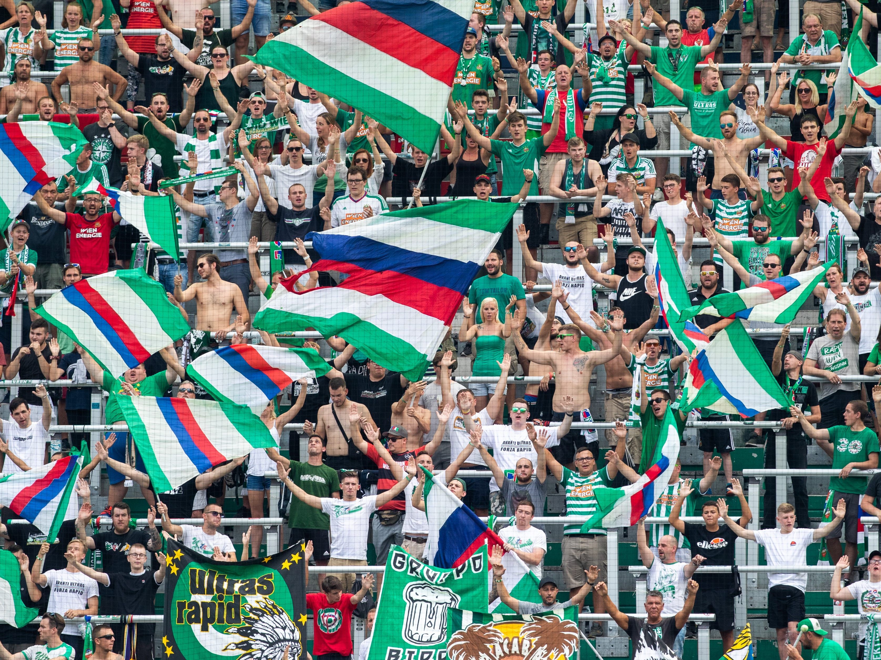 Das Spiel Rapid gegen Altach verlief ohne Vorfälle.