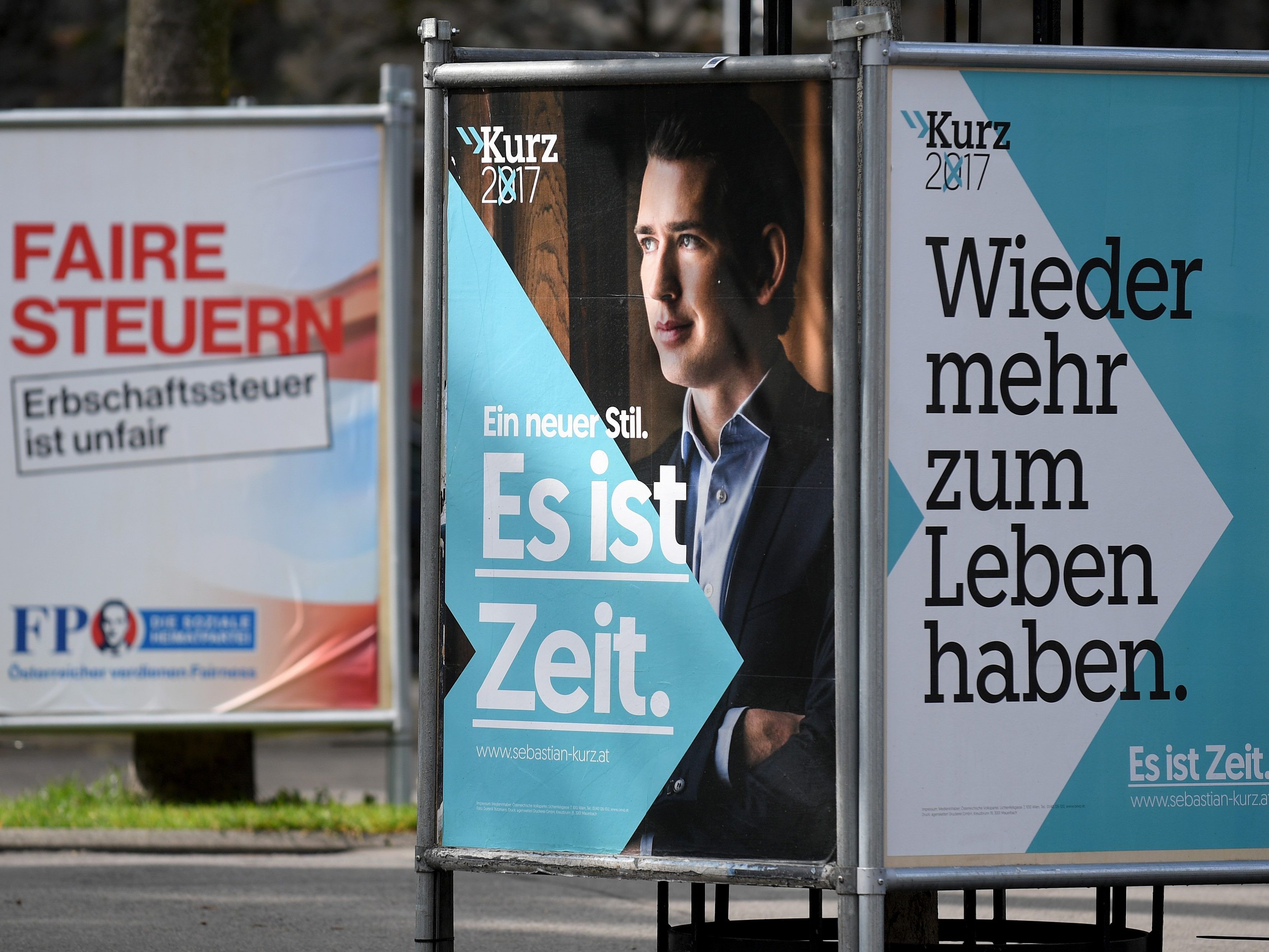 Wahlplakat zur Nationalratswahl 2017