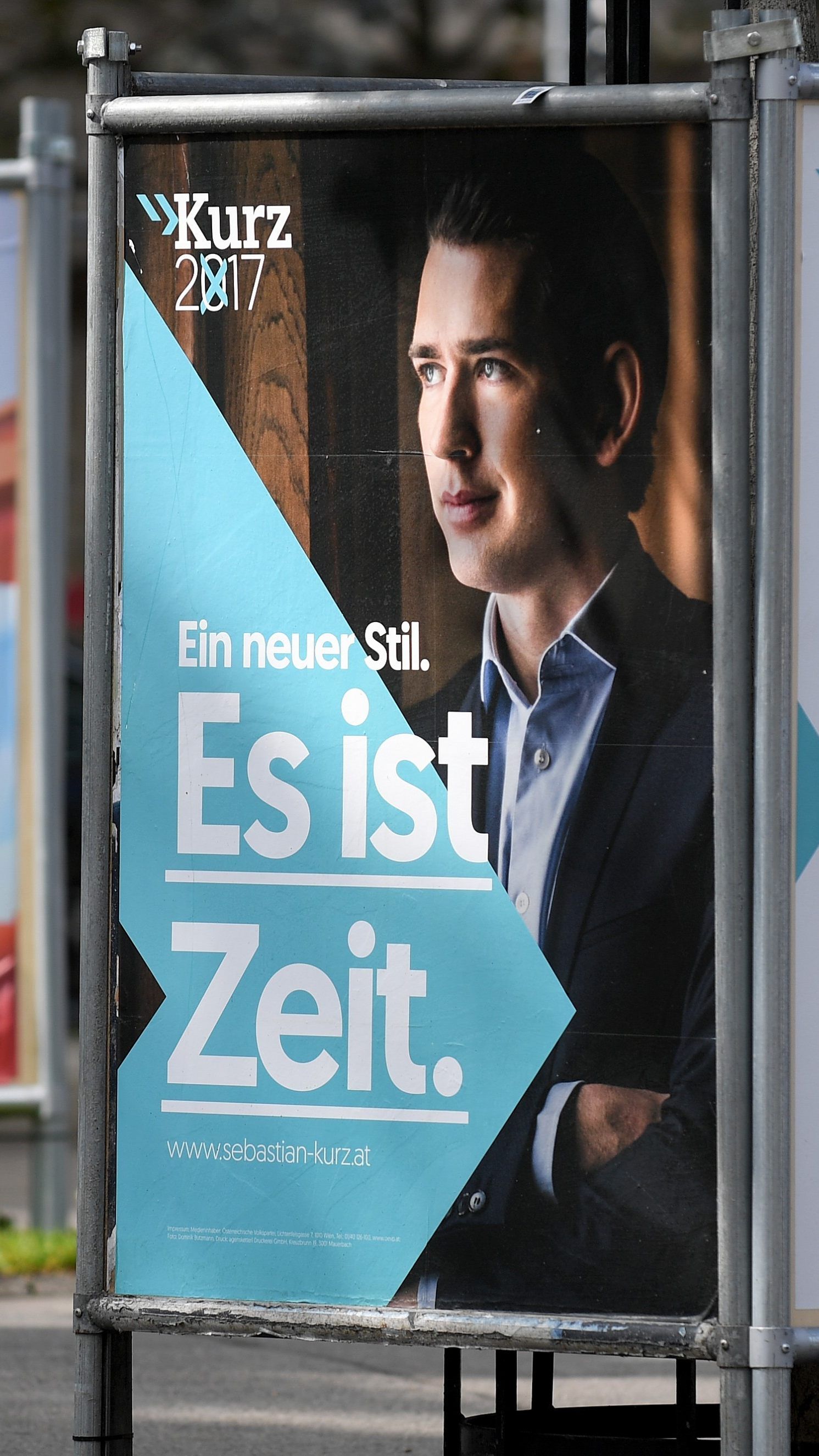 Wahlplakat zur Nationalratswahl 2017
