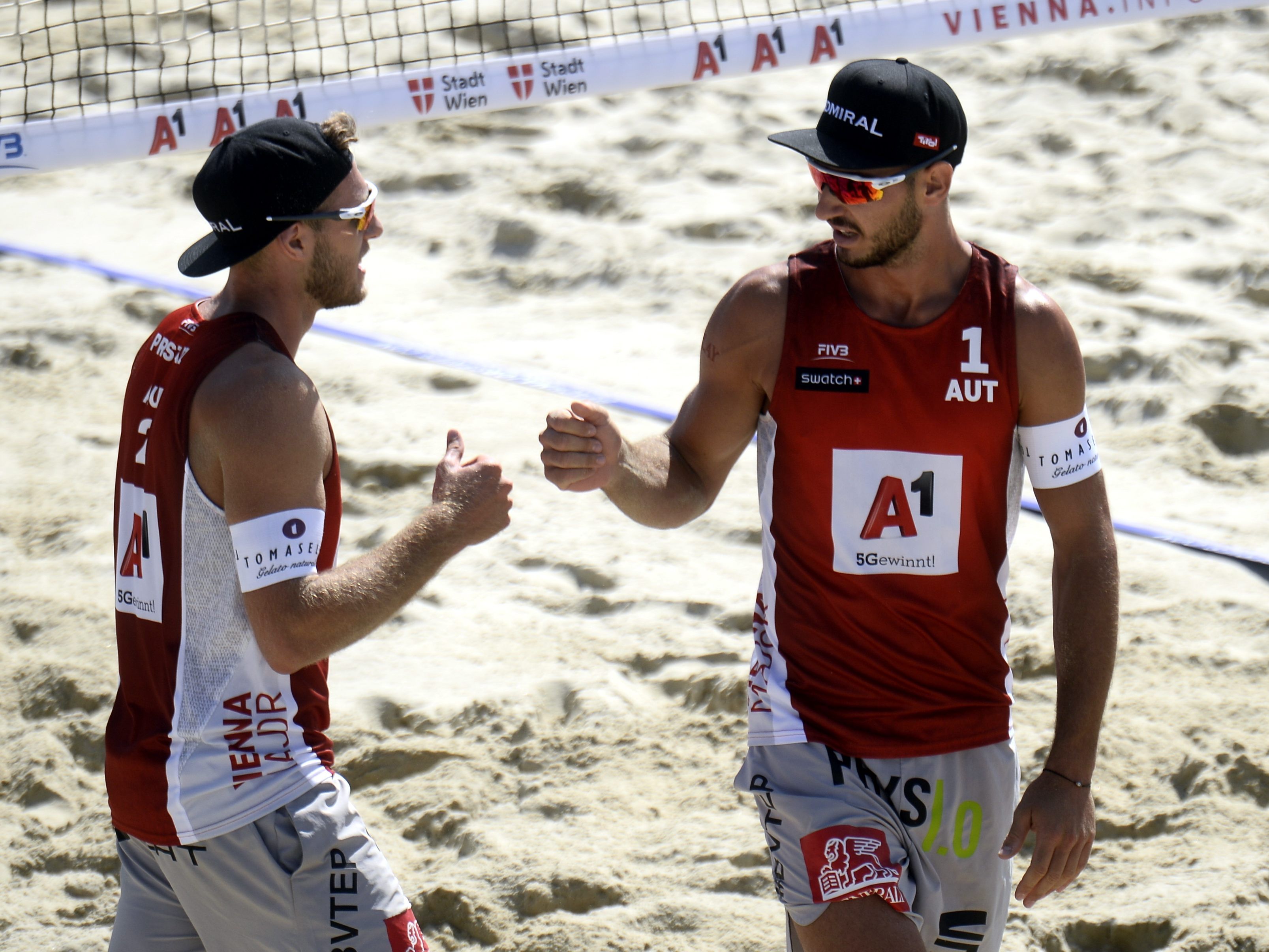 Ermacore/Pristauz stehen im Semifinale der Beach Volleyball-EM in Moskau. Ermacore/Pristauz stehen im Semifinale der Beach Volleyball-EM in Moskau.