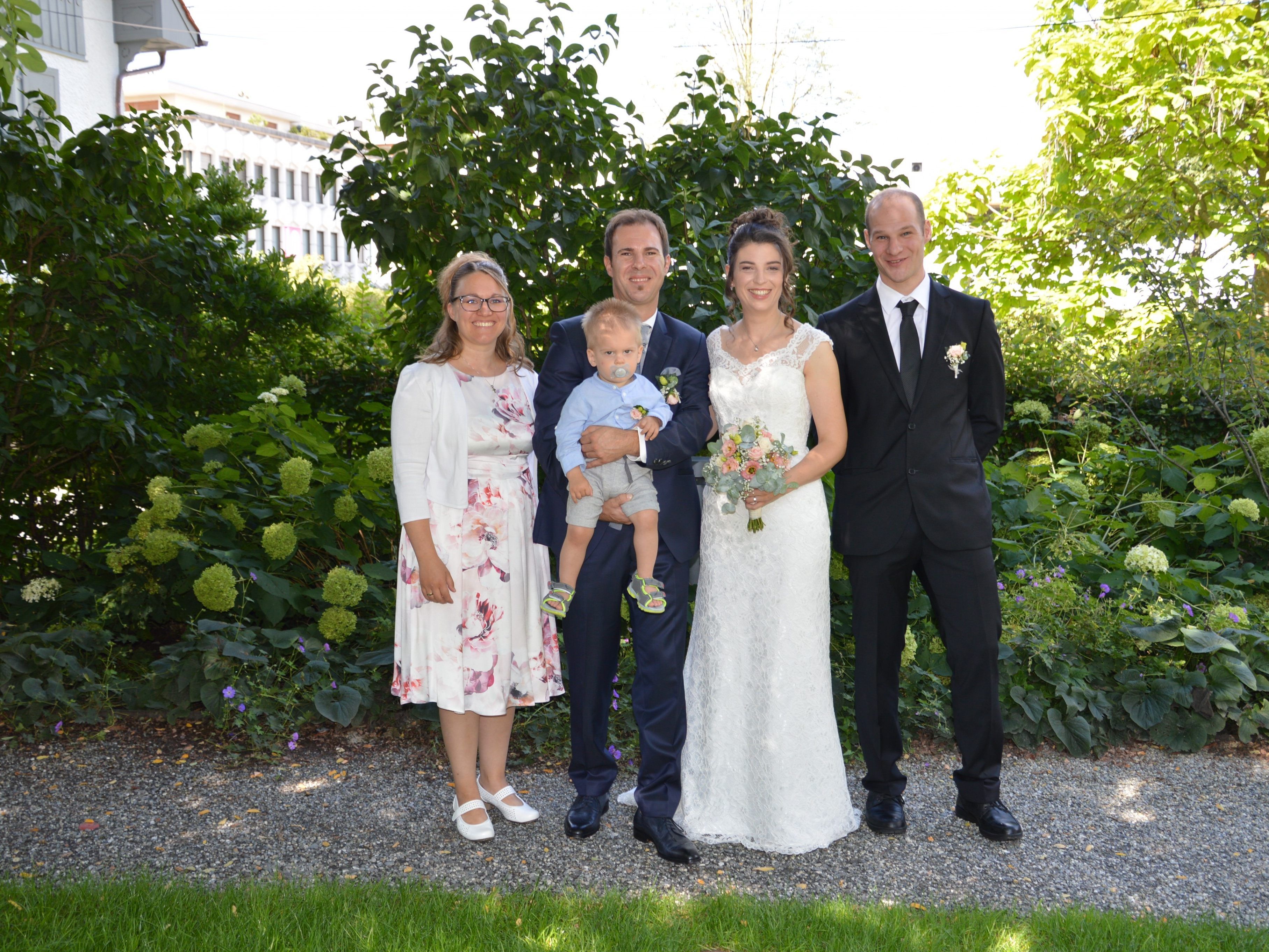 Patricia Büchel und Martin Peter feierten Hochzeit.