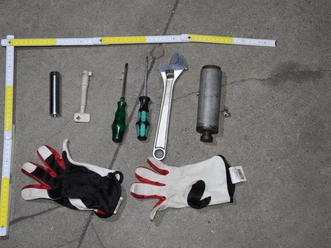Das Einbruchswerkzeug konnte sichergestellt werden.