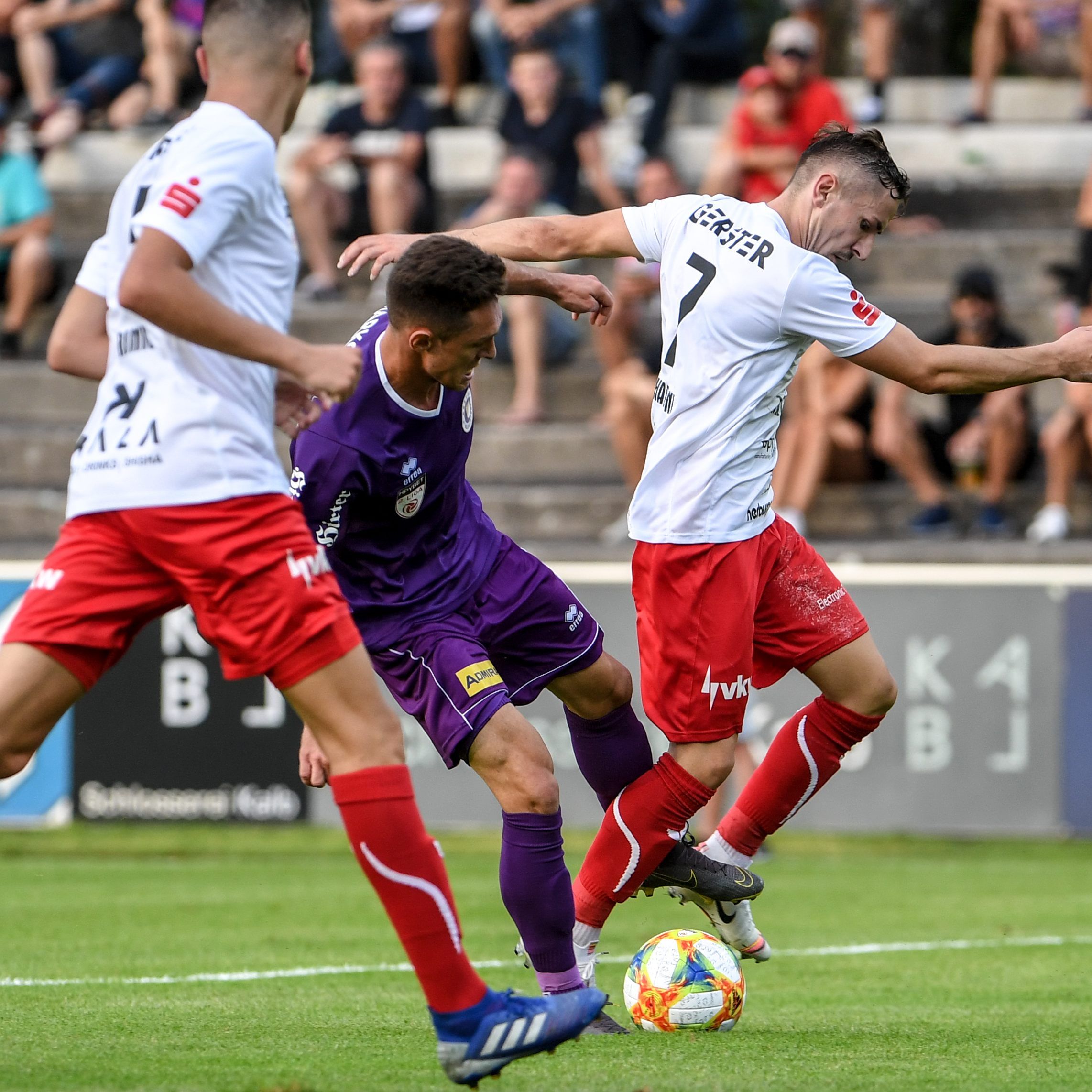 Der FC Dornbirn bestritt sein zweites Heimspiel auf der Birkenwiese in der 2. Liga gegen Austria Klagenfurt.
