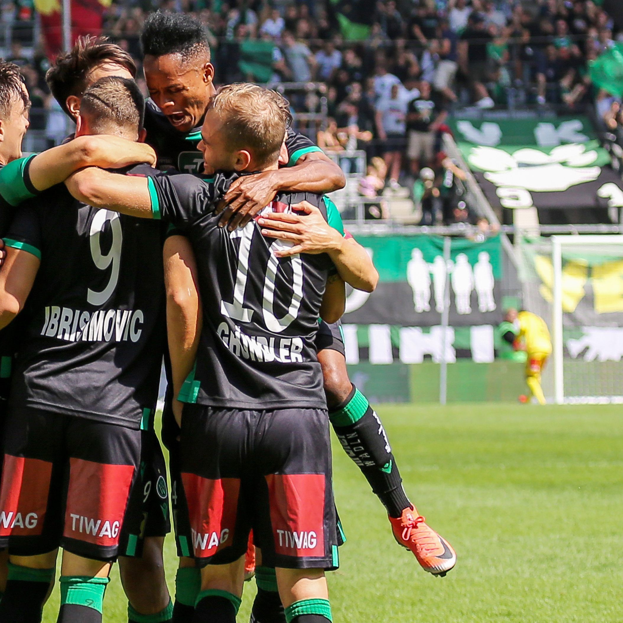 Im Westderby in Innsbruck durften heute die Hausherren jubeln.