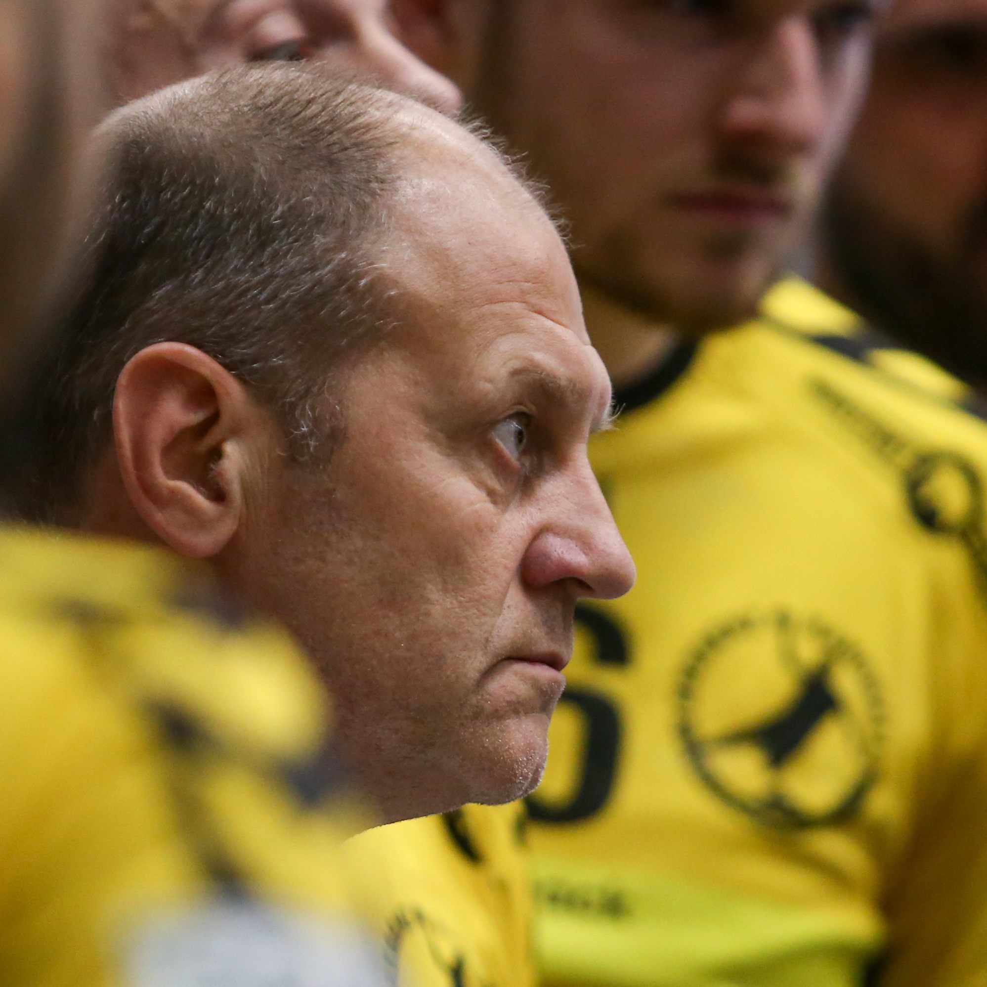 Trainer Markus Burger musste mit seinem Team eine knappe Niederlage einstecken.