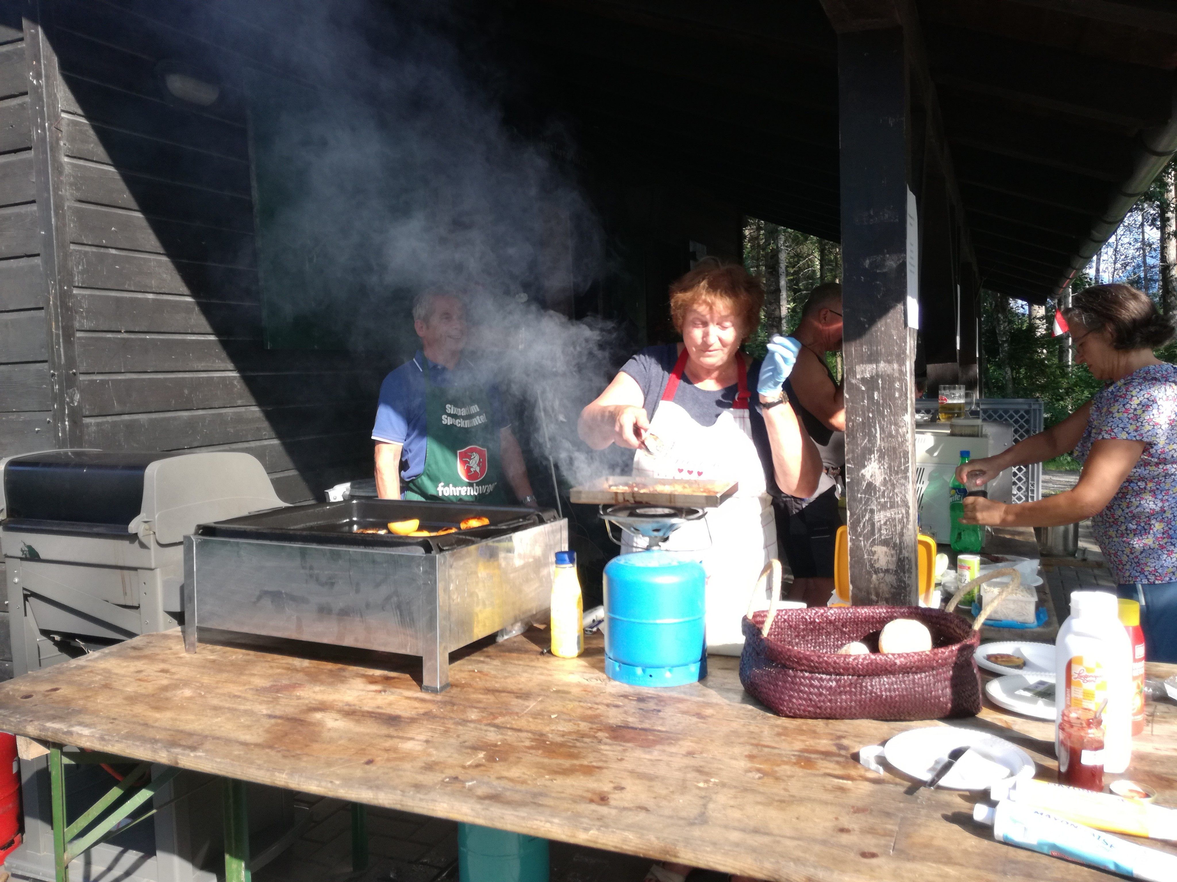 Grillmeister unter sich!