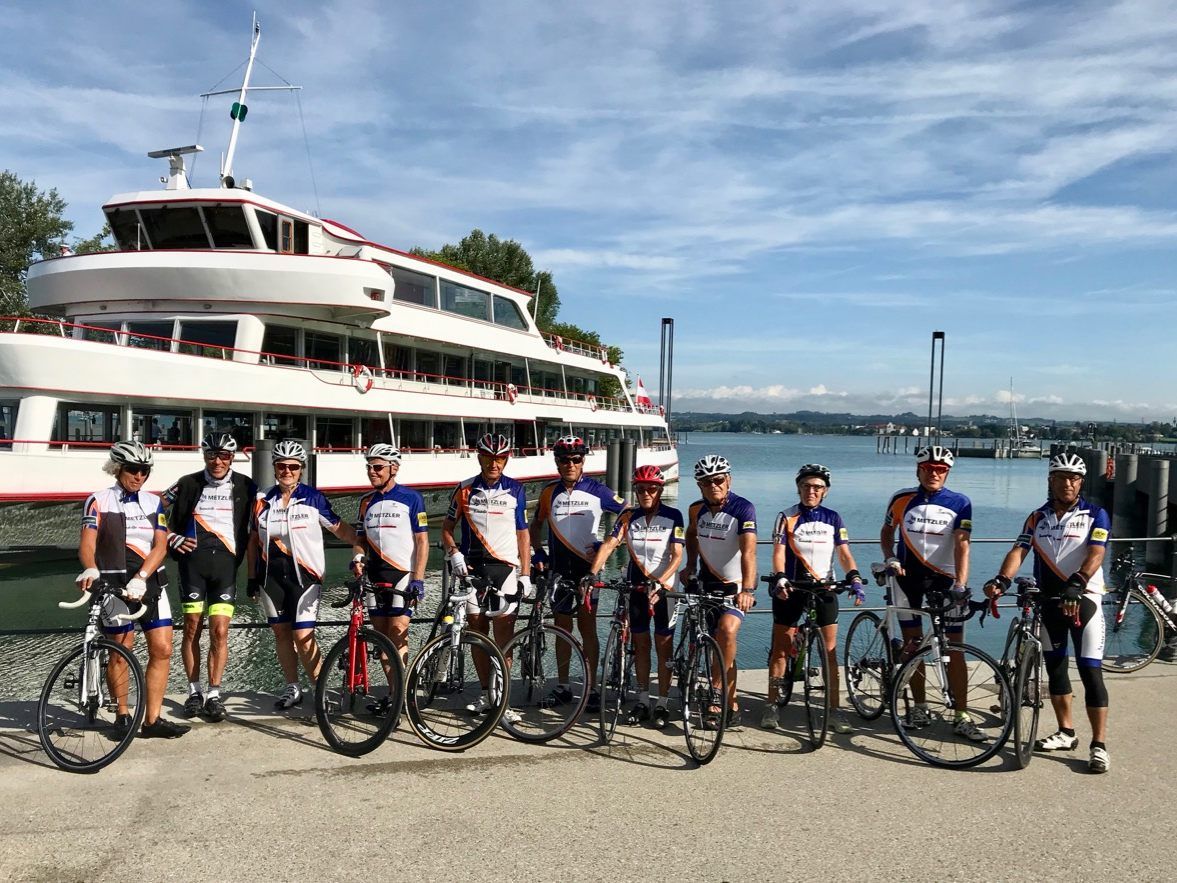 Sportgruppe am Bregenzer Hafen