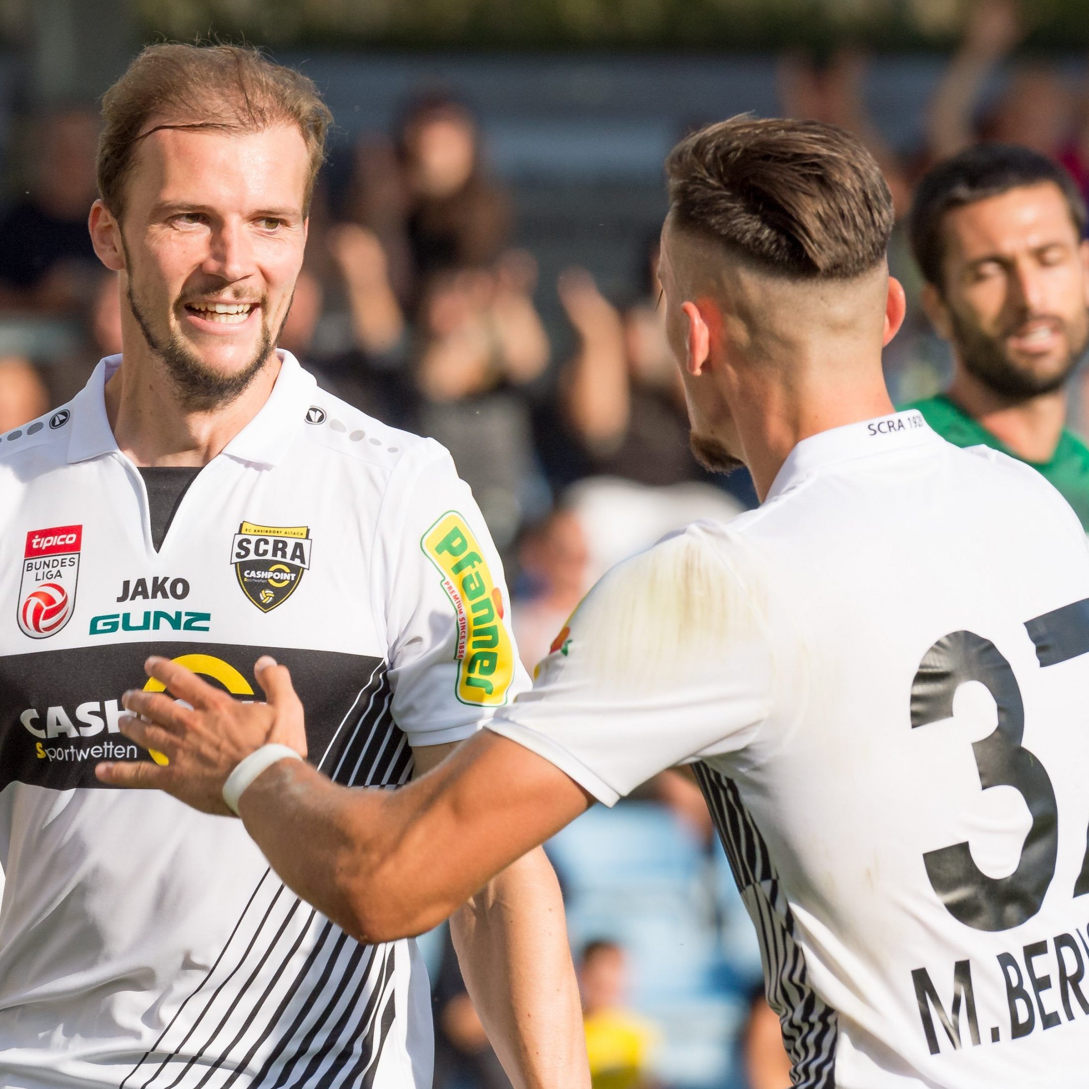 Beim SCR Altach will man gegen Hartberg genauso jubeln wie beim Sieg gegen Tirol.