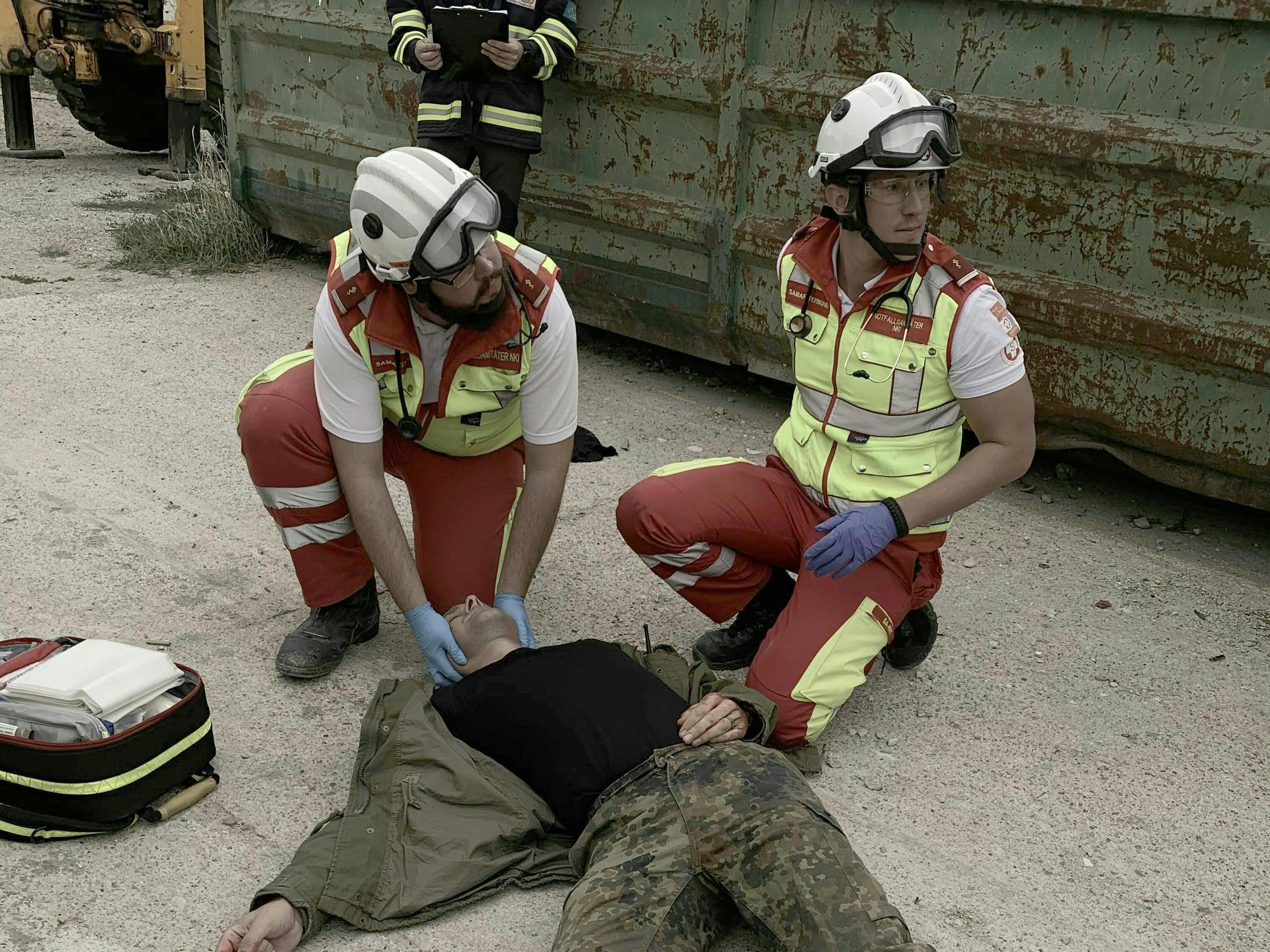 Freitag und Samstag wird trainiert.